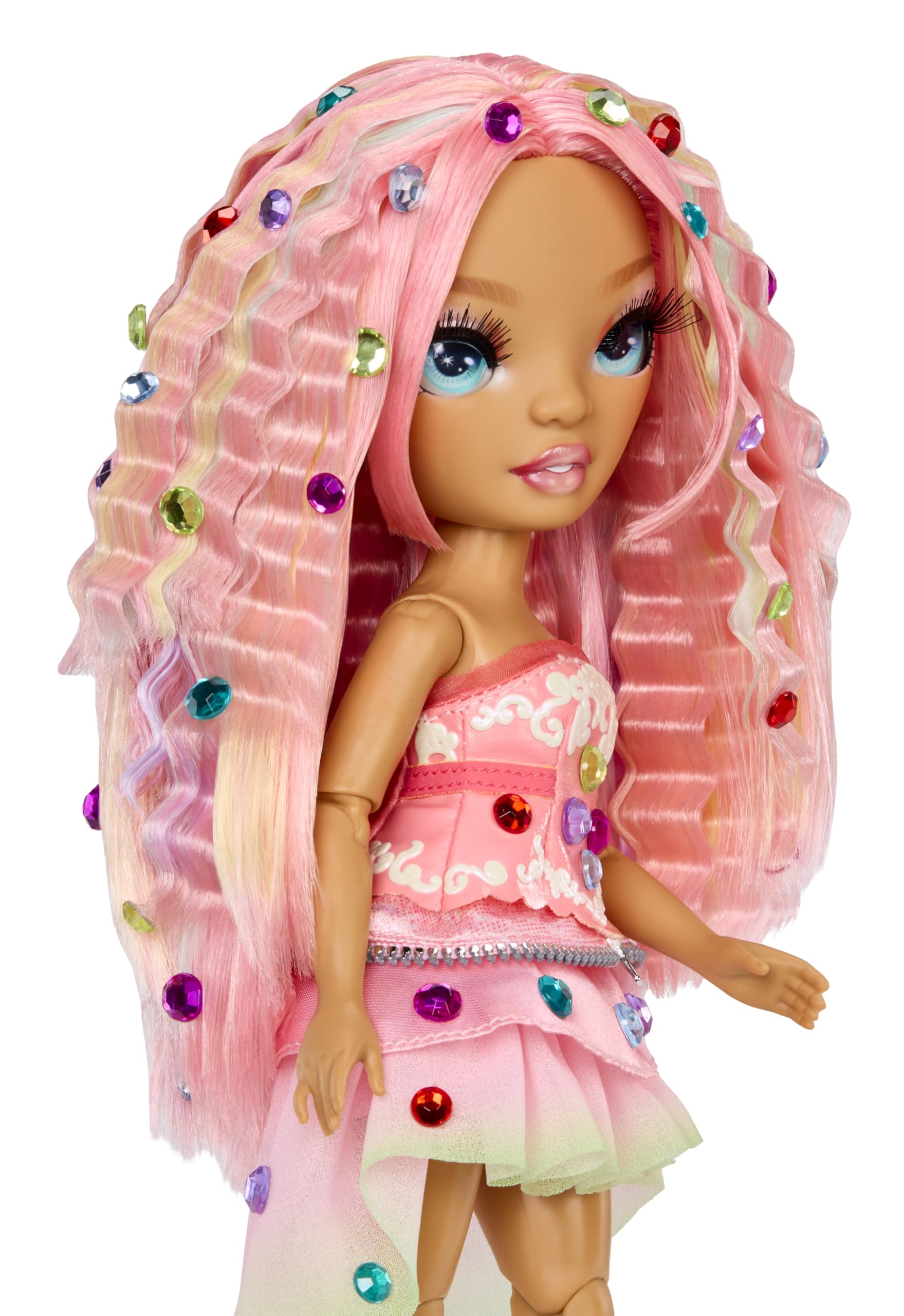 Rainbow High Adeline Rose Be Dazzling Doll - 28cm Fully Articulated Fashion Doll with Bedazzling Tool 4