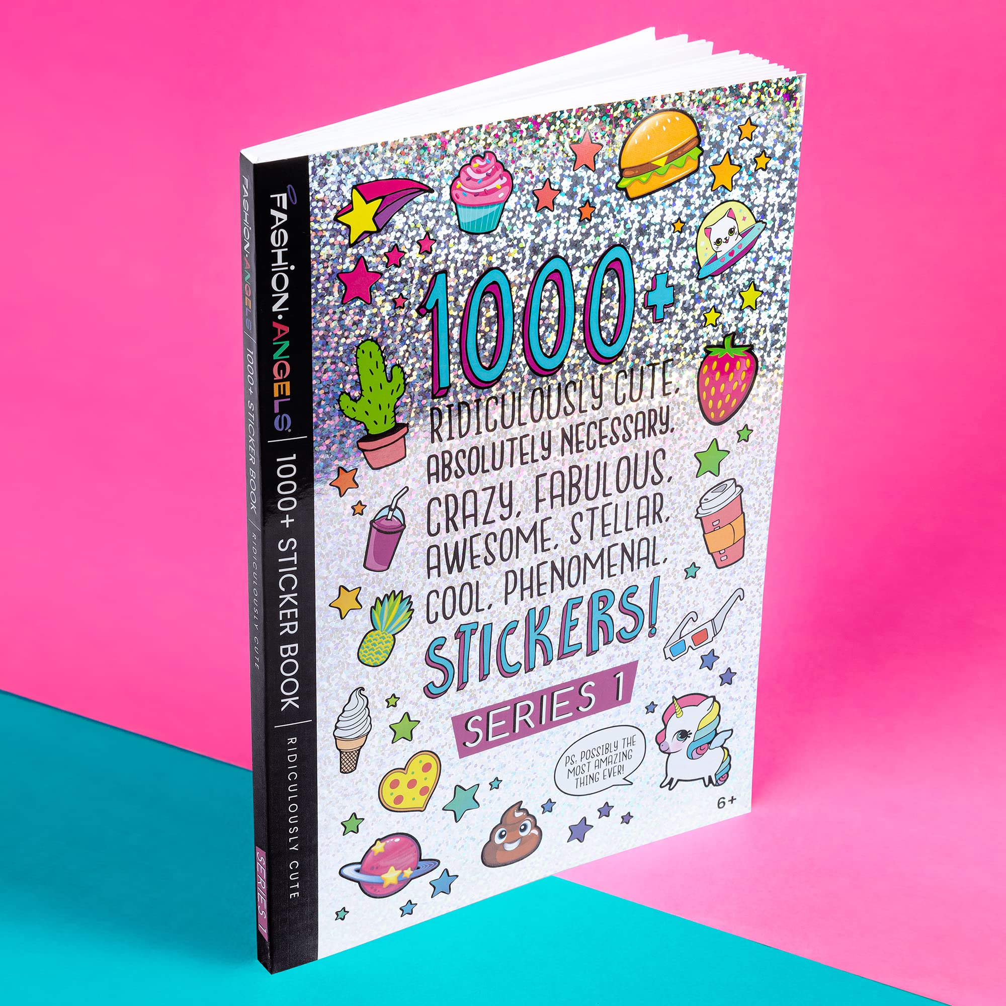 Fashion Angels Basic Fun 1000+ Ridiculously Cute Stickers Book | Paper, Multicoloured