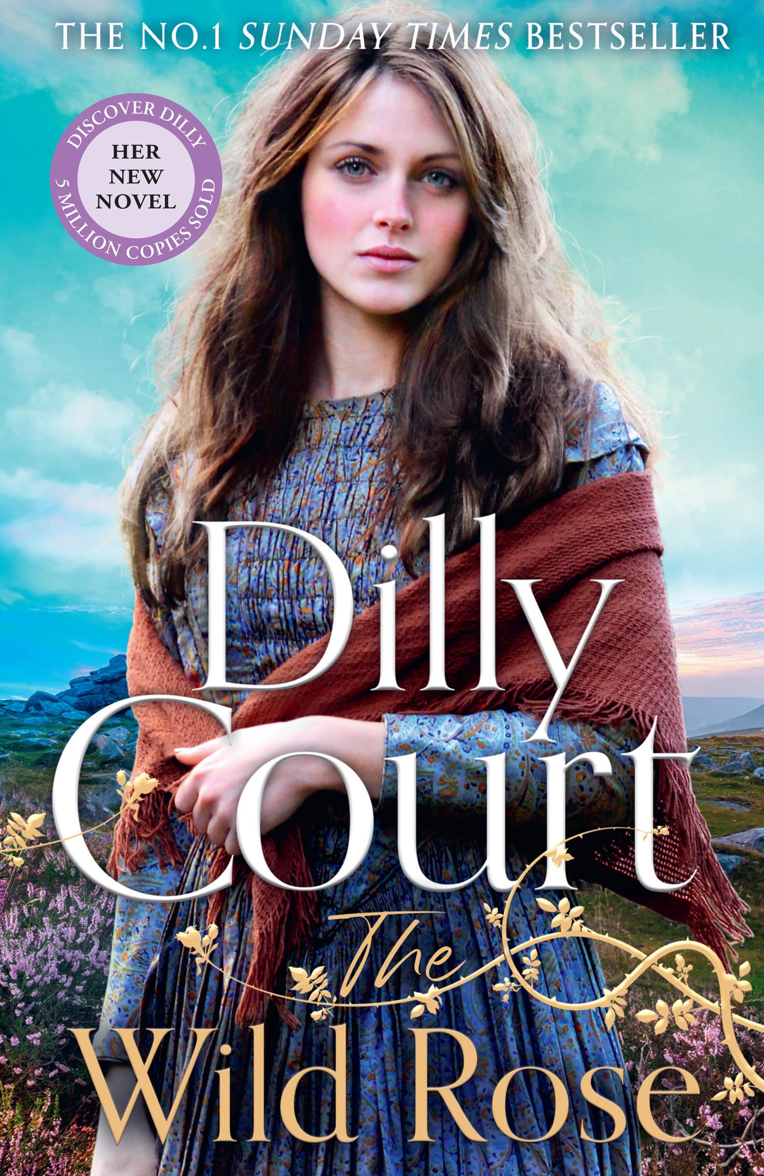 HarperCollins The Wild Rose by Dilly Court | 19th Century Historical Romance Paperback 1