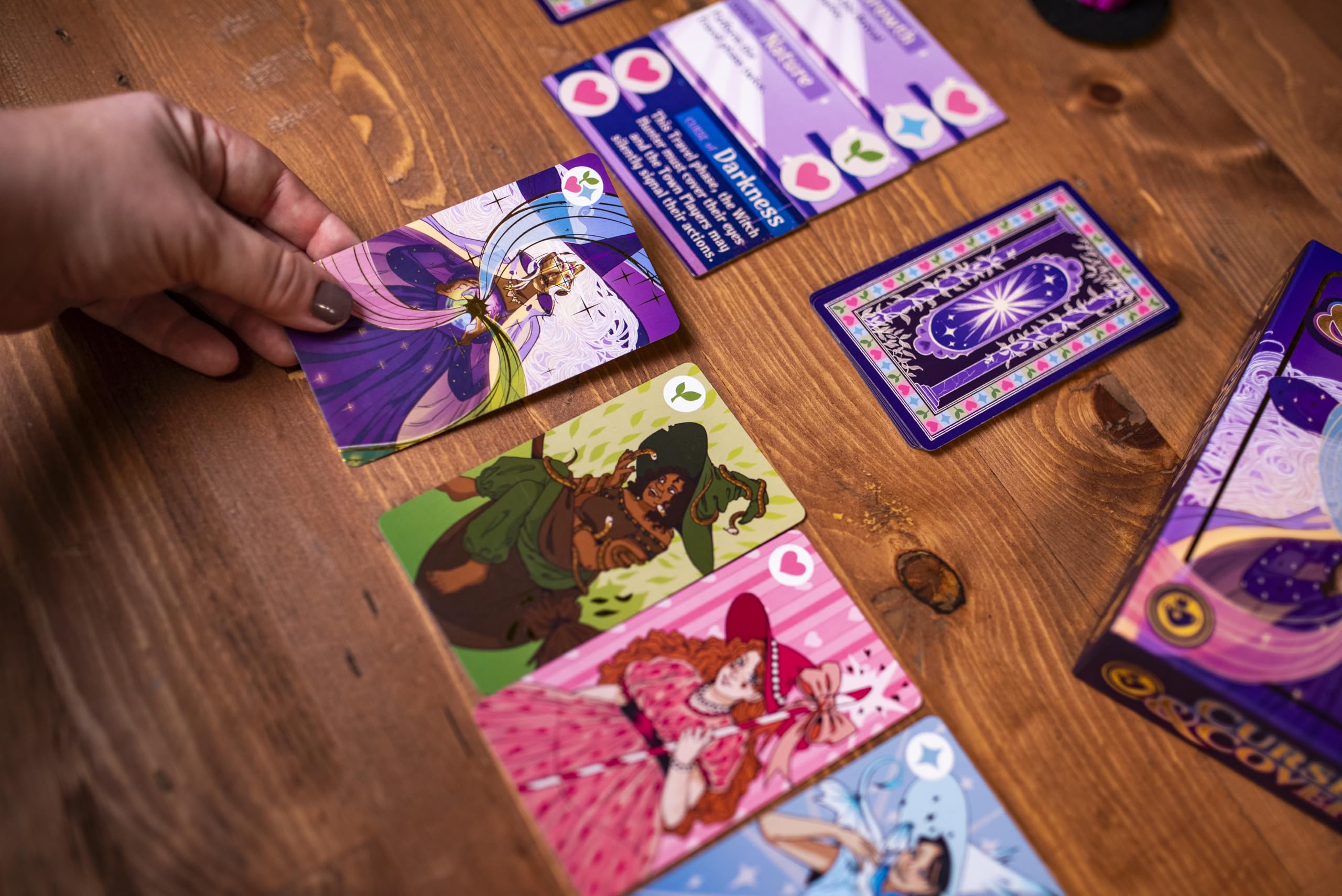 Good Games Publishing Curses & Covens - All-Vs-One Card Game | 4-6 Players | Ages 10+ 6