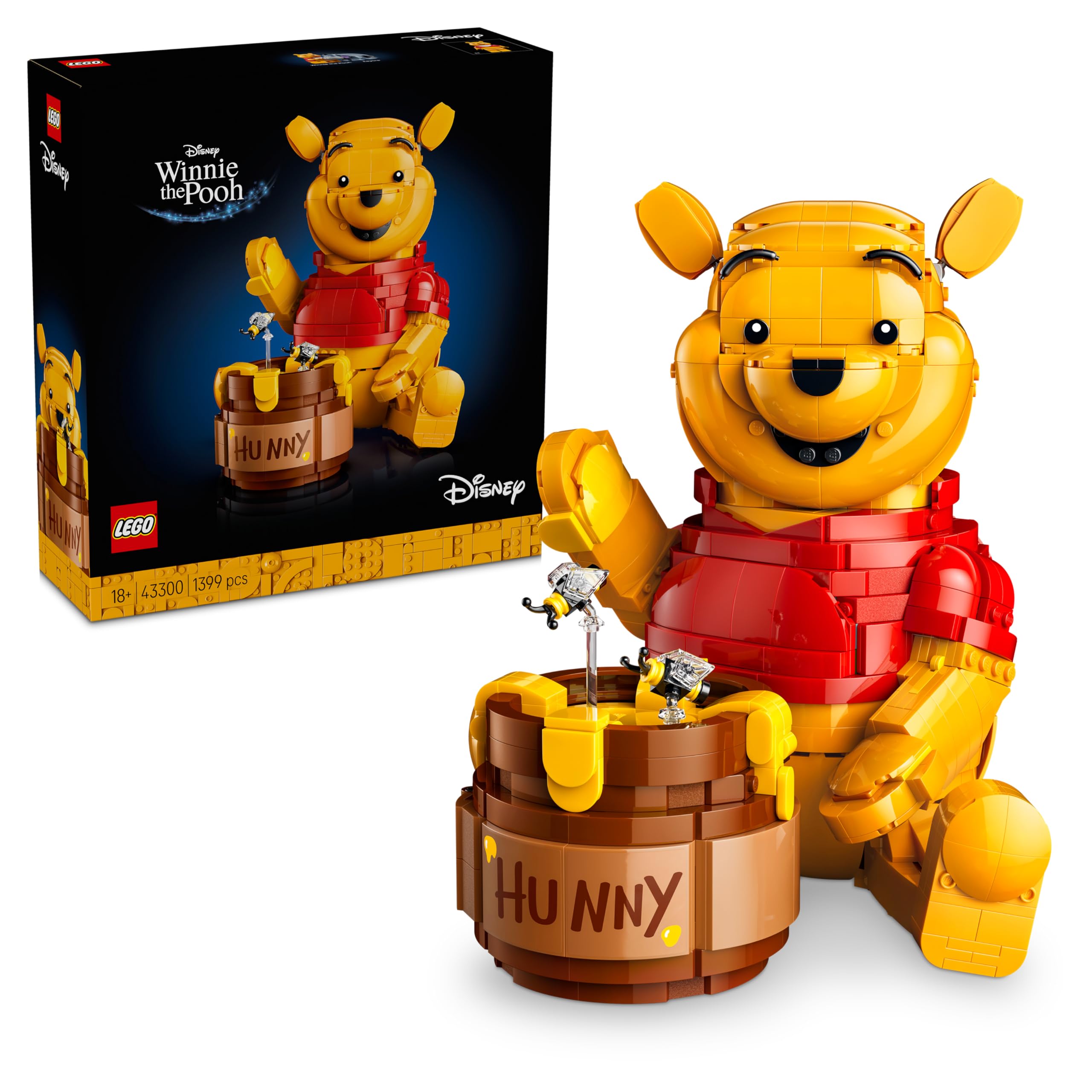 LEGO Disney Winnie the Pooh Building Set 43300 | Display Model for Adults 18+
