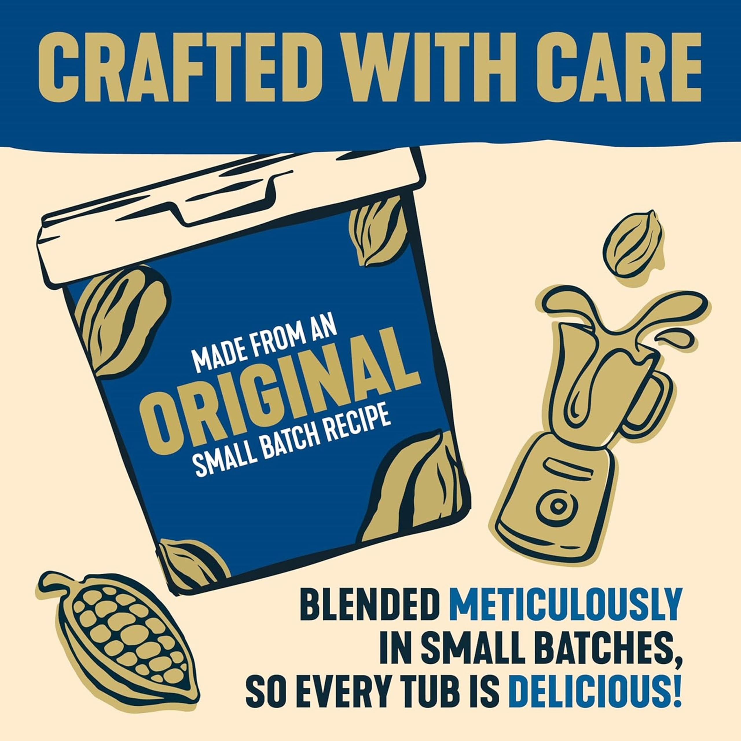 ManiLife Original Roast Smooth Peanut Butter, 900g Tub - Small Batch Vegan 7