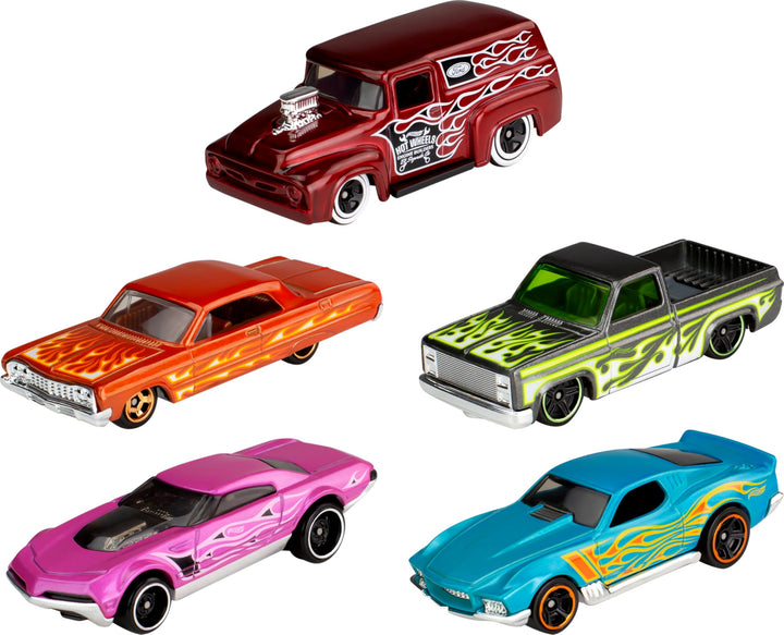 Hot Wheels 5 Car Gift Pack - 1:64 Scale Die-Cast Vehicles for Kids 3+