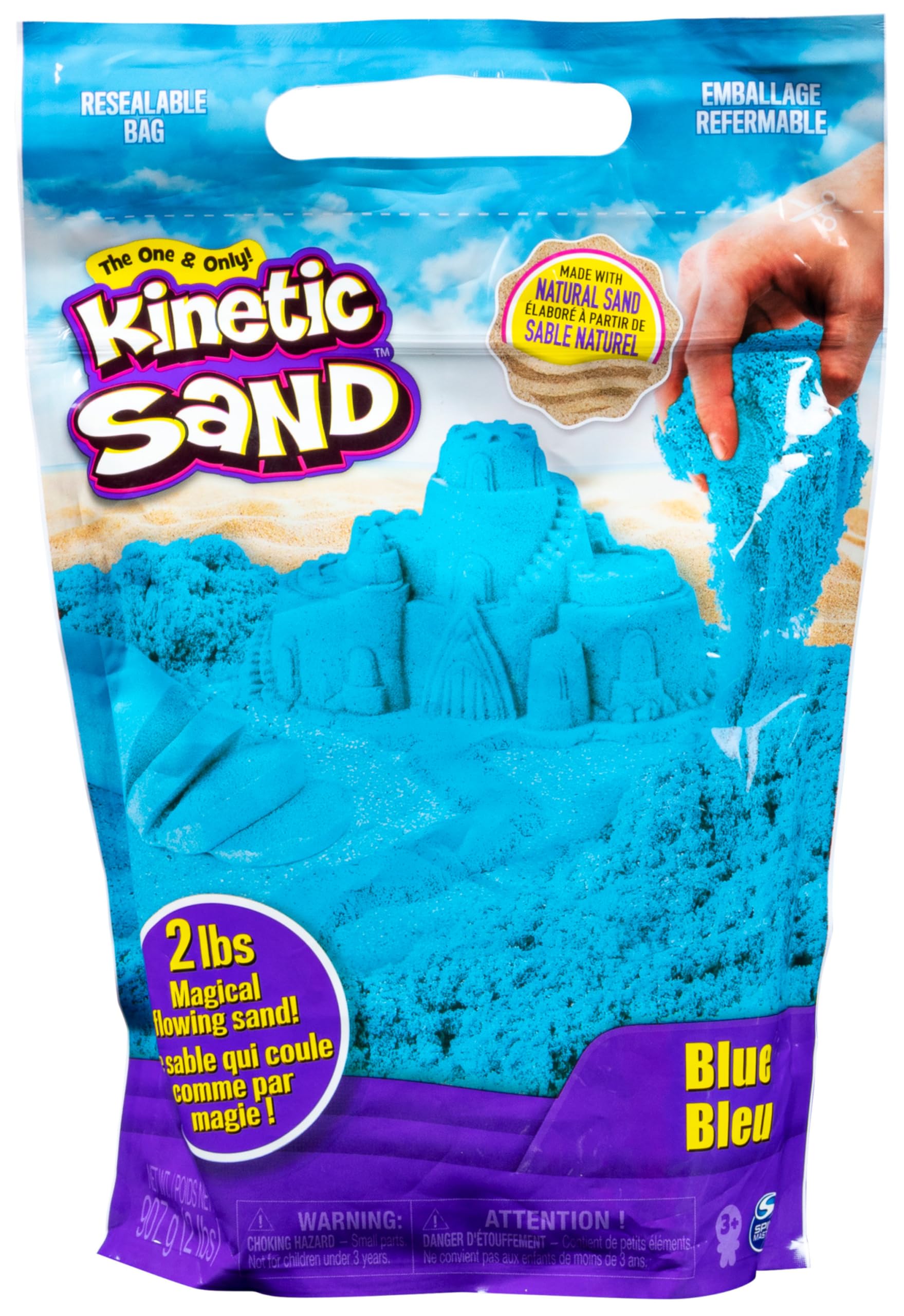 Kinetic Sand 0.9 kg Colour Pack for Mixing and Moulding | Ages 3+ | Styles Vary 2