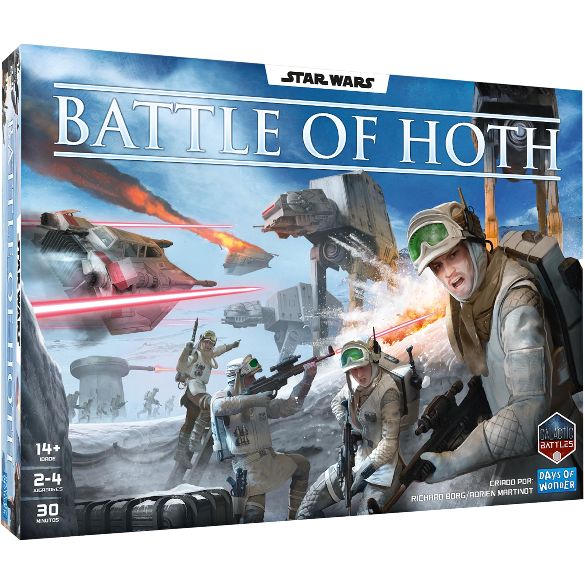 Asmodee Star Wars: Battle of Hoth Miniatures Board Game 1