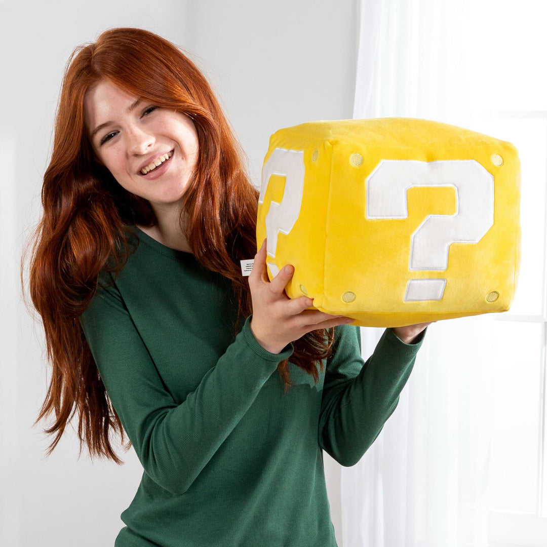 Super Mario - Question Block Mega Plush by Club Mocchi Mocchi