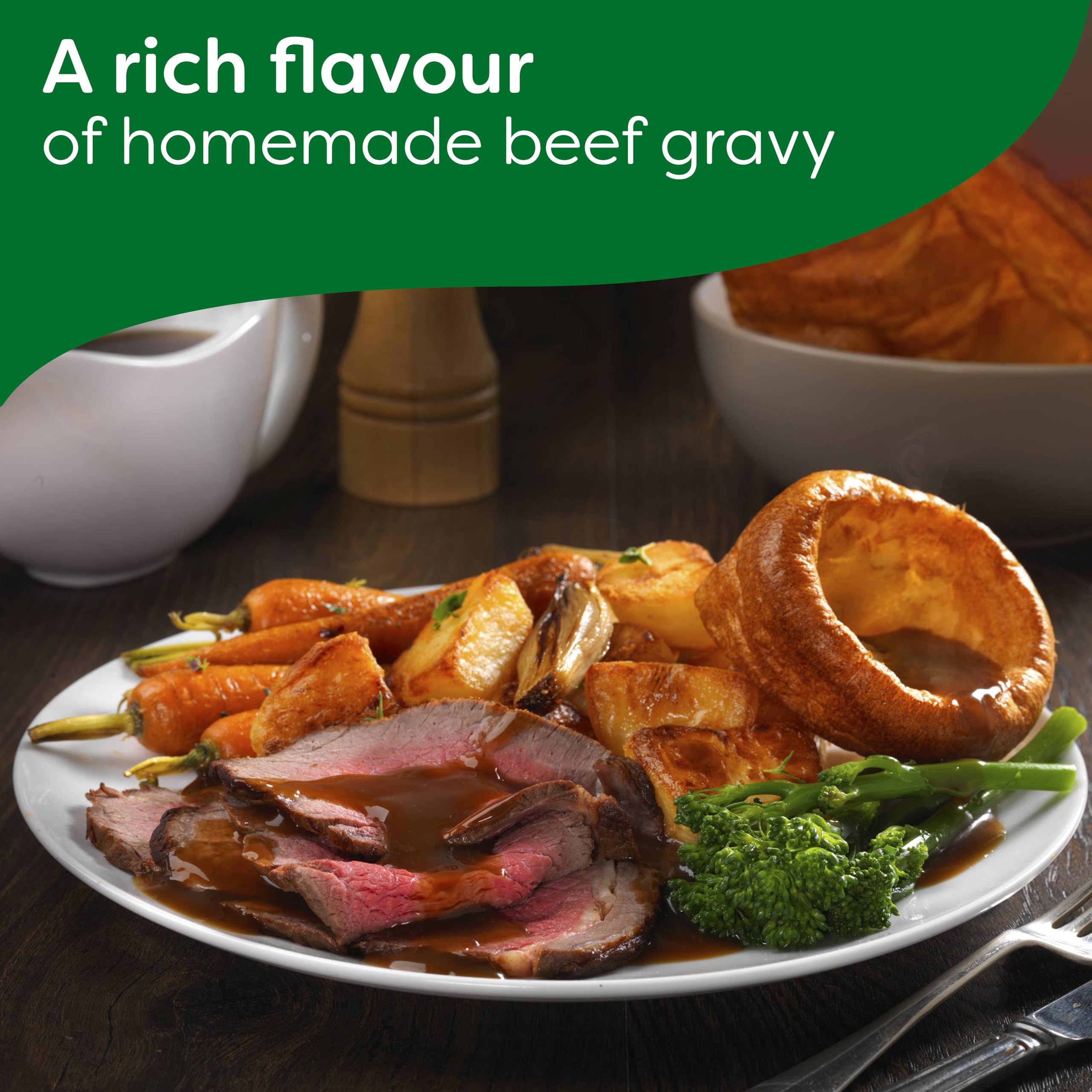 Knorr - Beef Gravy Pot 4x28g Free from Artificial Colours and Preservatives 8