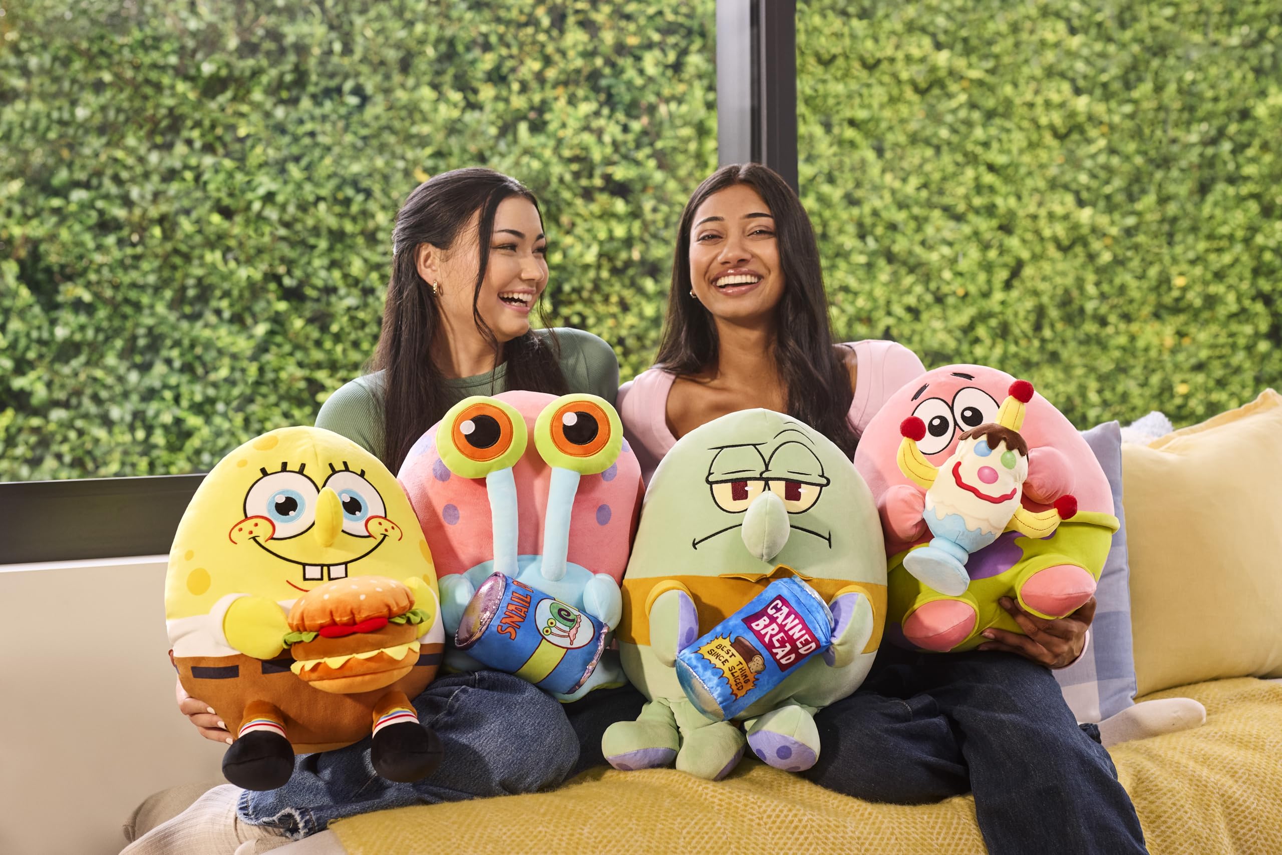 Snackles 14-inch Squidward Tentacles Plush - Super-Soft SpongeBob SquarePants Stuffed Animal 8