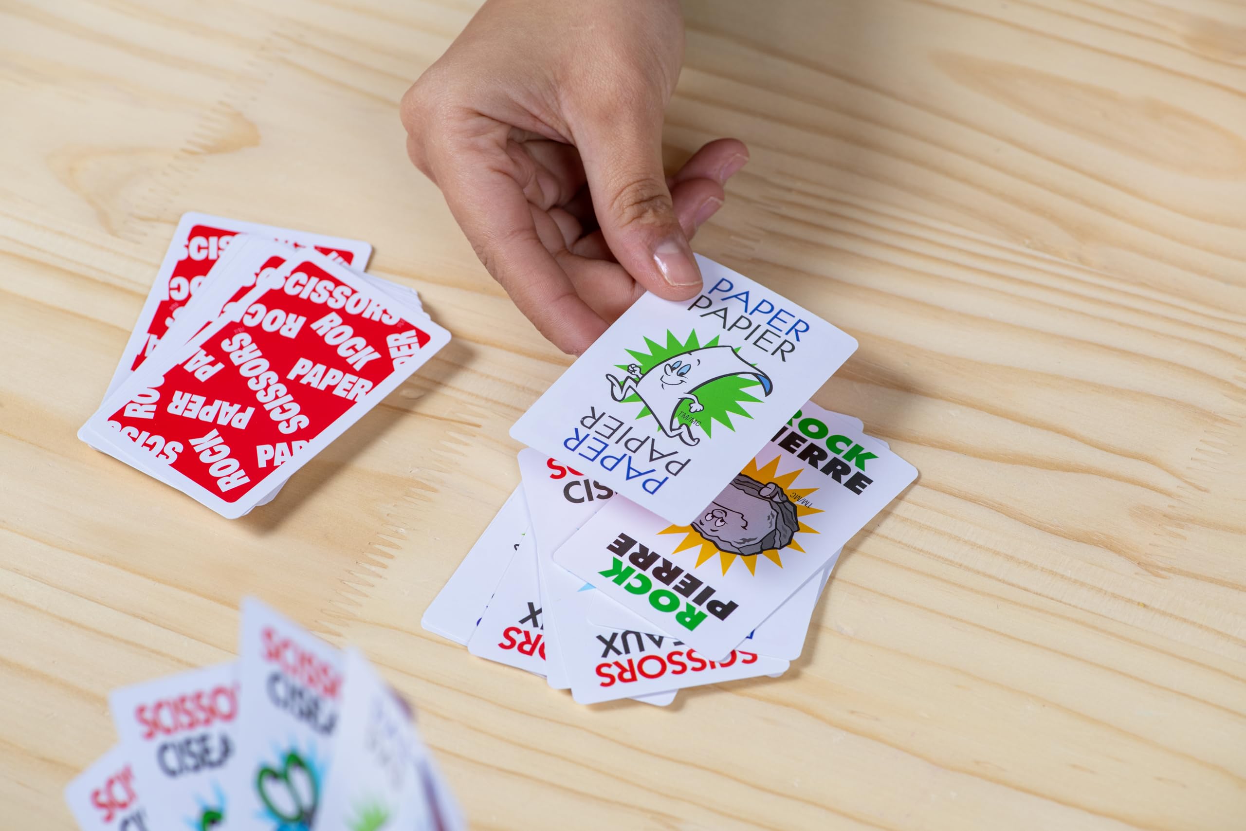 Jax Rock Paper Scissors The Card Game | 2 Players | Ages 4+ | Bilingual Version 6