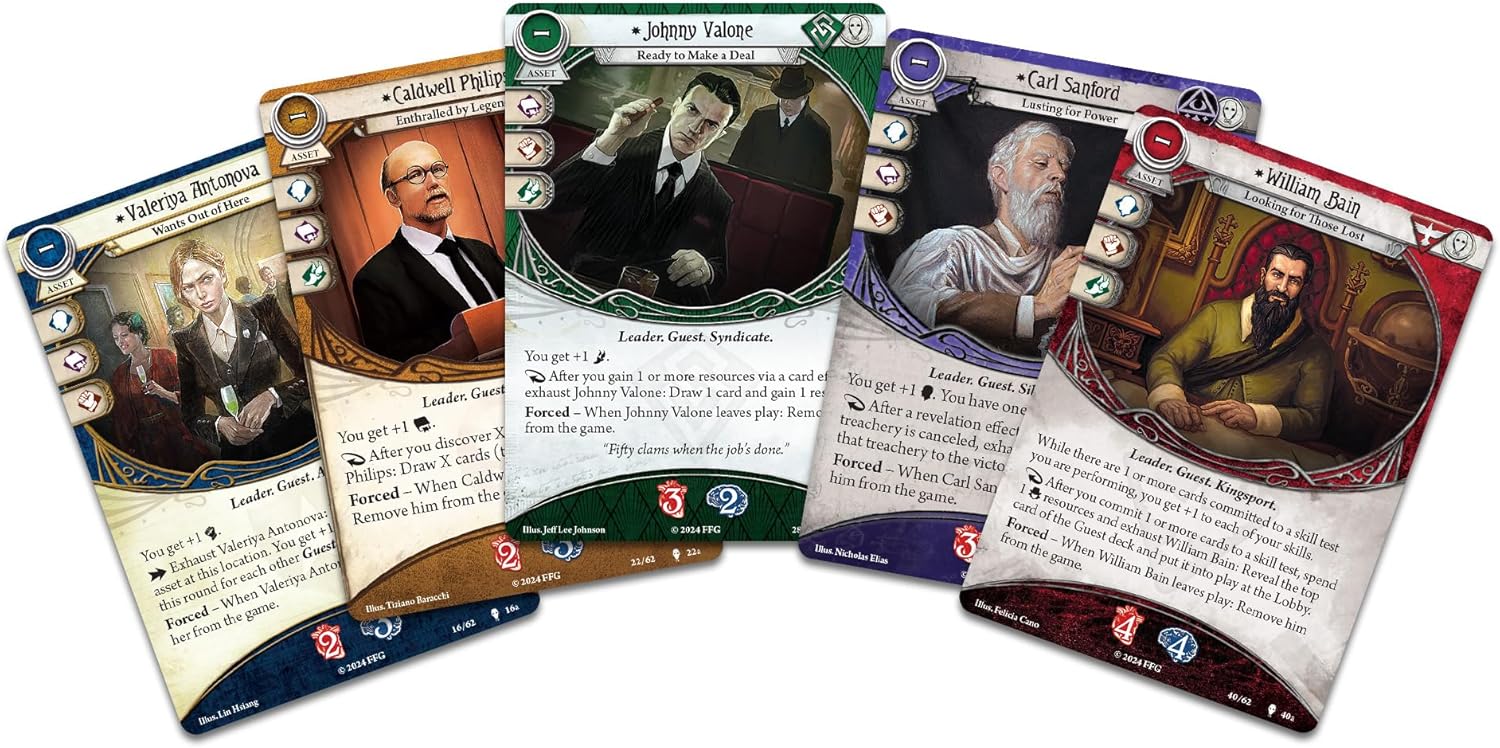 Fantasy Flight Games Arkham Horror The Card Game The Midwinter Gala Scenario Pack Expansion 2