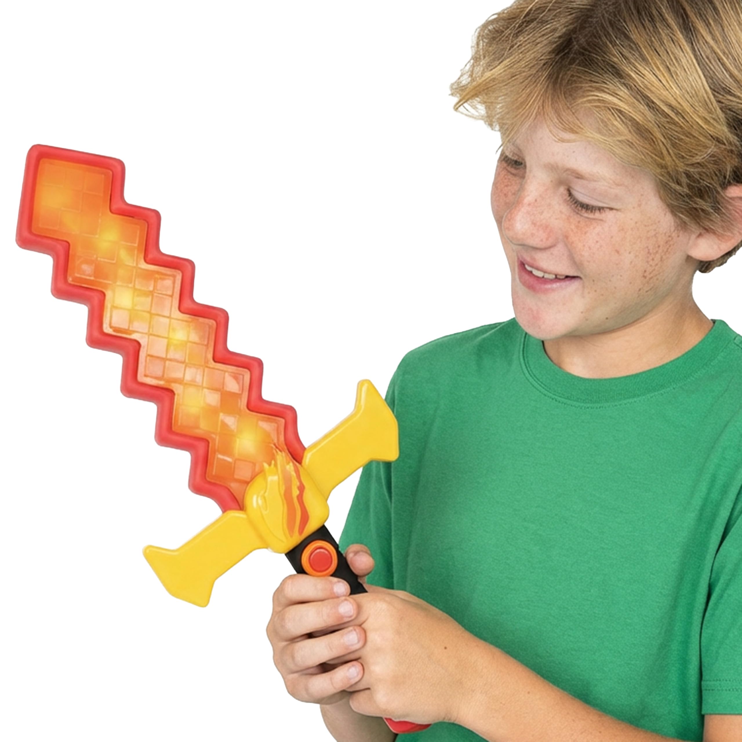 PrestonPlayz Pleb Slayer Sword - Glows, Foam Encased Plastic, Ages 5+ 2
