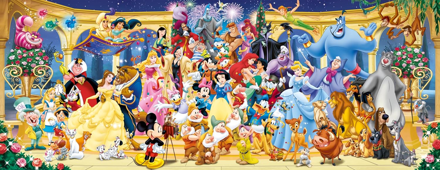Ravensburger Disney Group Photo 1000-Piece Jigsaw Puzzle