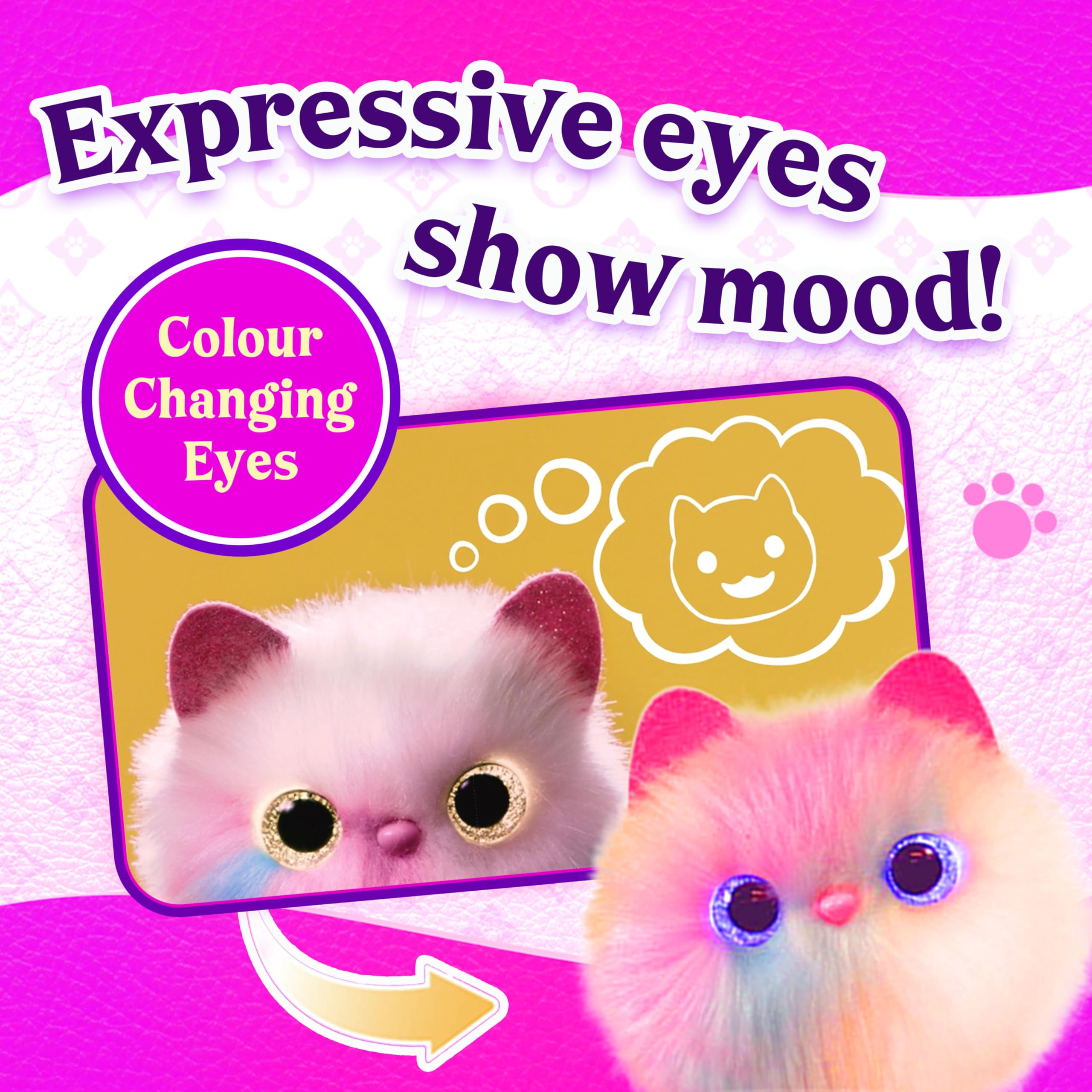 Pomsies Roxy Interactive Plush Toy - Light-Up Eyes, Dance & Pet Modes 15