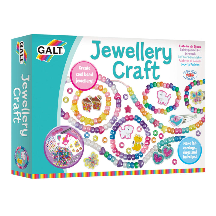 Galt Creative Cases Jewellery Craft Kit - Arts & Crafts for Kids Ages 5+