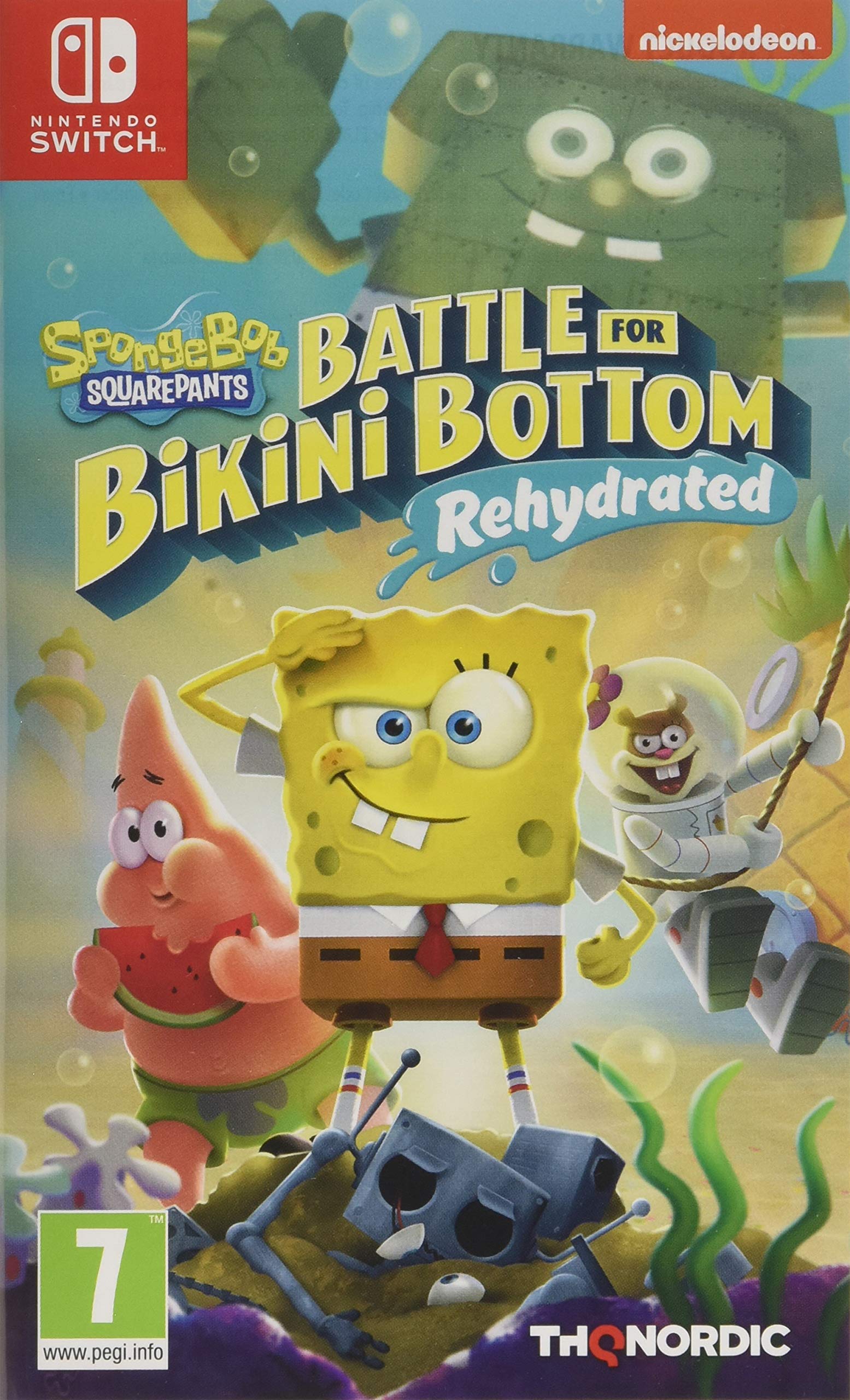 SpongeBob Squarepants: Battle For Bikini Bottom - Rehydrated [Nintendo Switch]