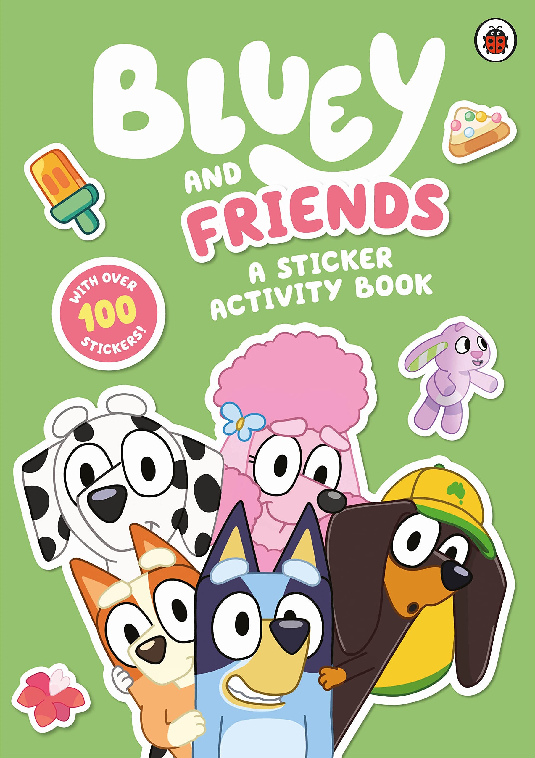 Ladybird Bluey and Friends Sticker Activity Book | Paperback | Ages 2-5