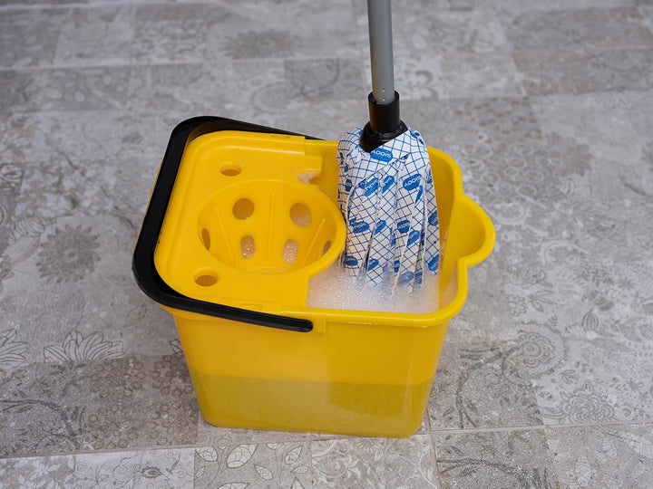 Addis Mop Pail and Wringer 12L - Sunshine Yellow