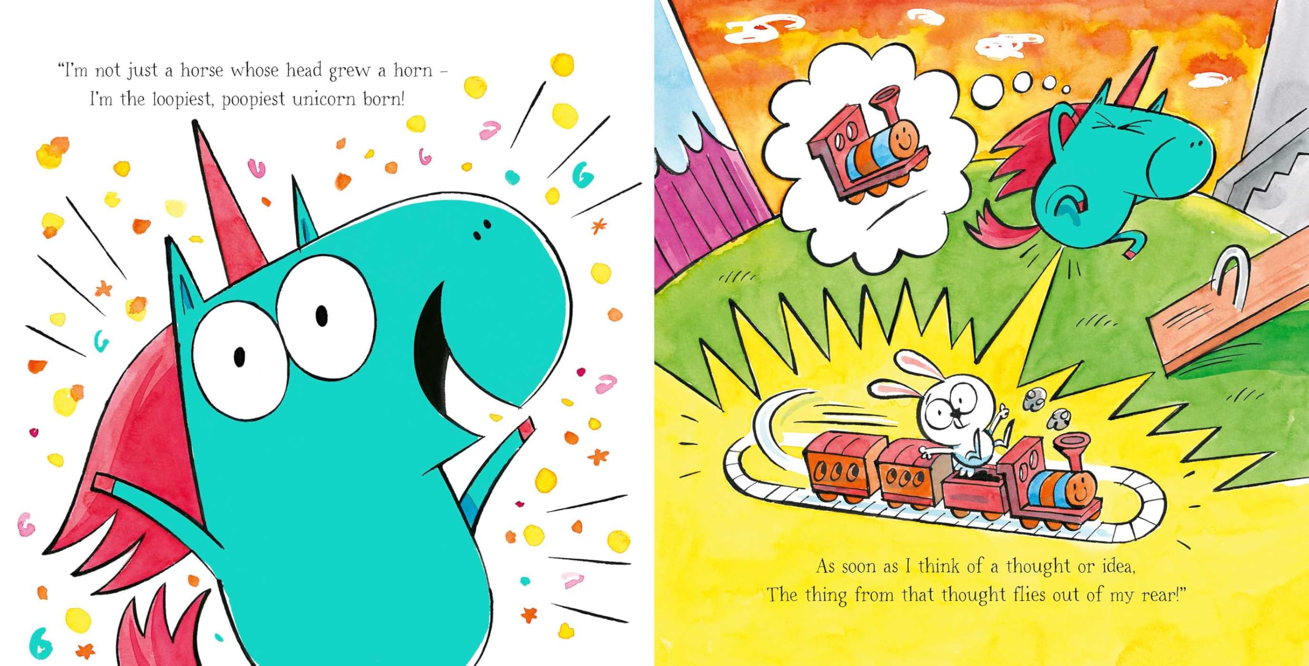 Spookicorn - A Hilarious & Slightly Spooky Picture Book for Ages 3+