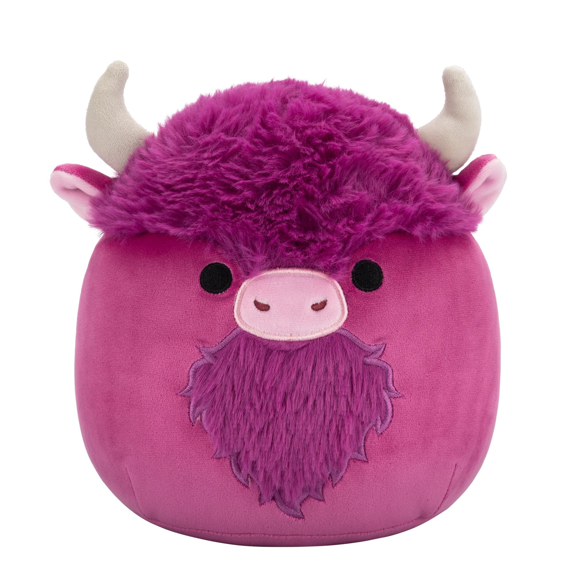 Squishmallows 7.5 Inch Plush - Dave the Plum Bison Collectible Stuffed Animal 1