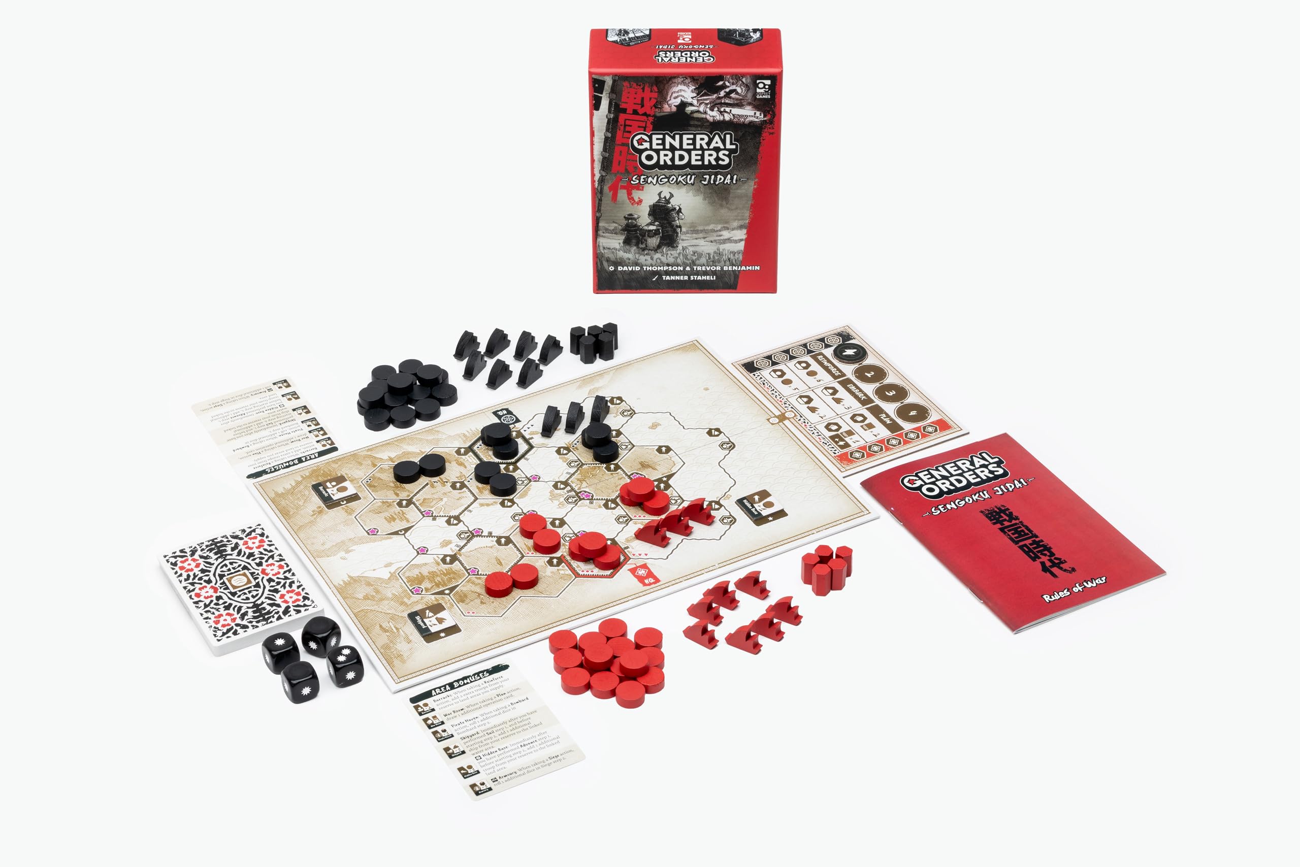 Osprey Games General Orders Sengoku Jidai Board Game 3