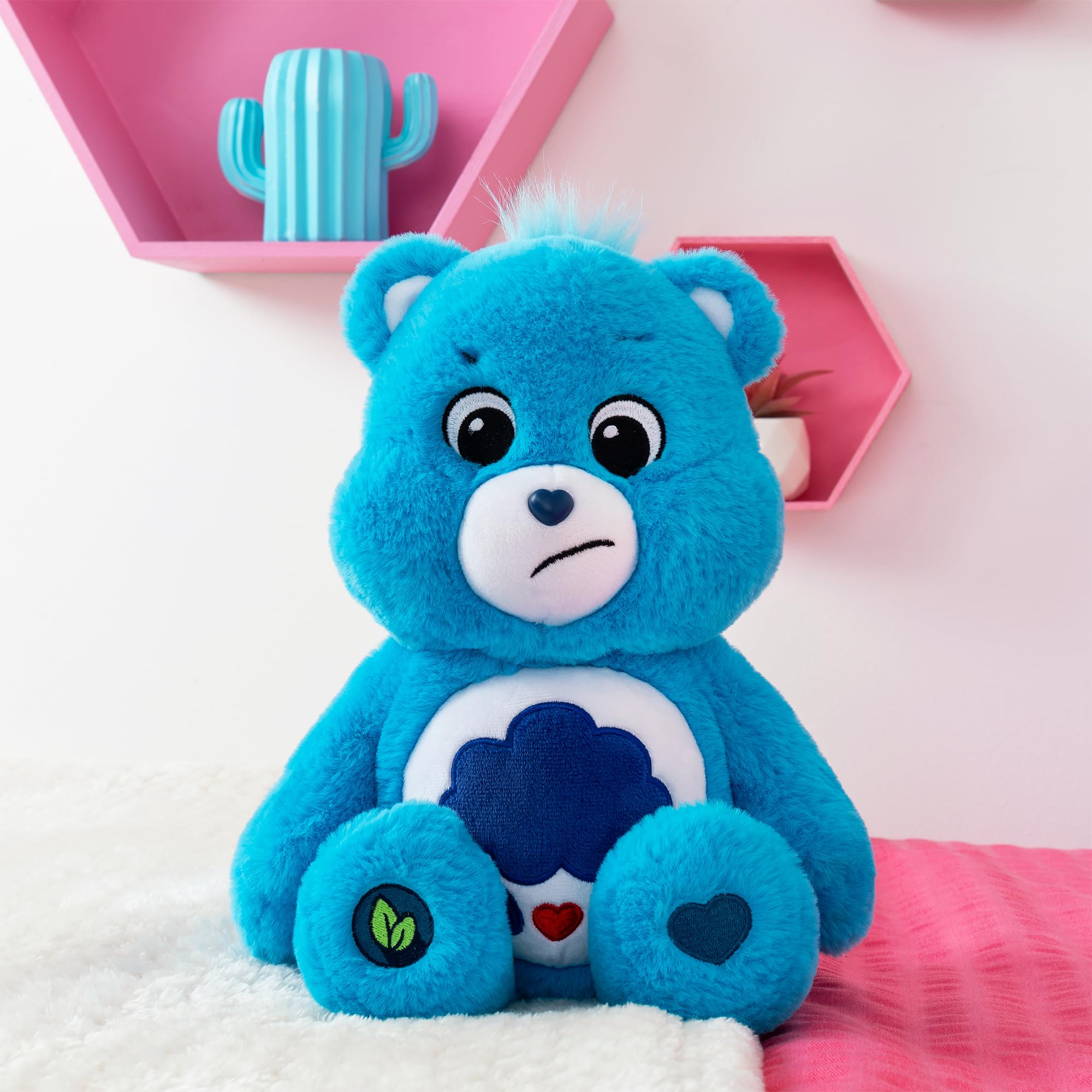 Care Bears Grumpy Bear Medium Plush Toy | 14 inches | Ages 4+ | Basic Fun 22062 5