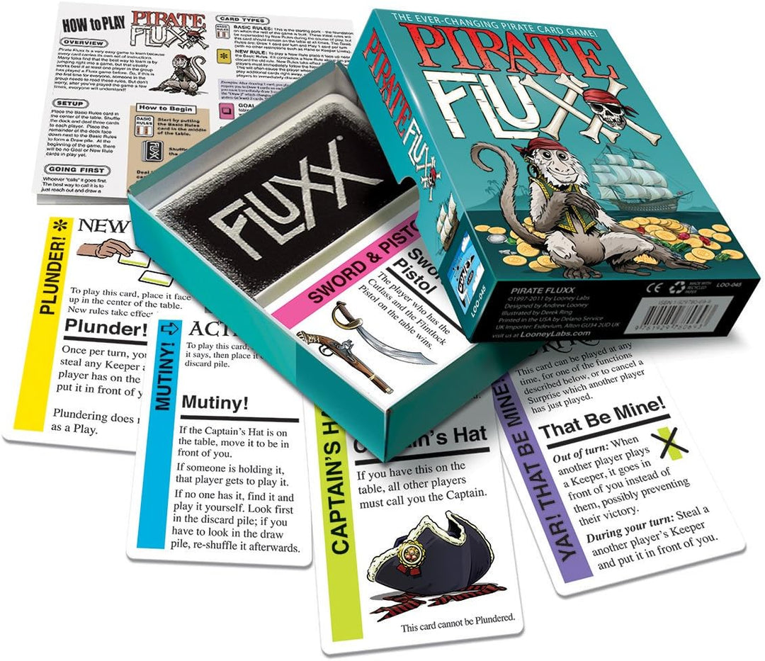 Looney Labs Pirate Fluxx Card Game (5511781)