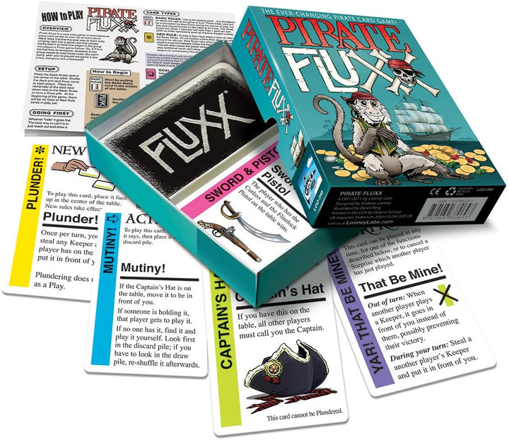 Looney Labs Pirate Fluxx Card Game (5511781)