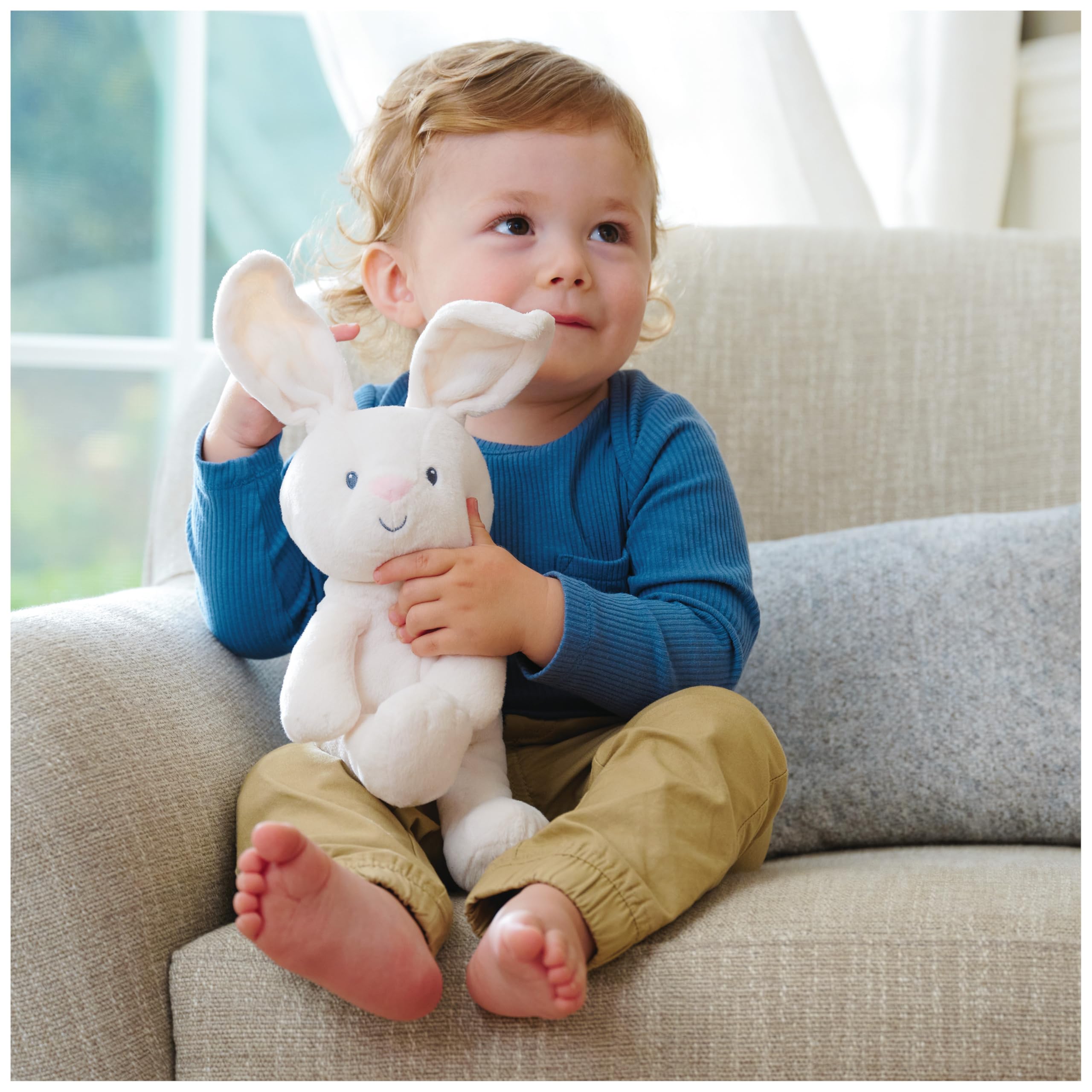 GUND Baby Peek-a-Boo Flora Bunny Plush - Stuffed Animal for 6 Months and Up 11