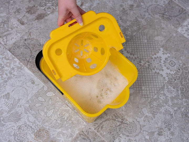 Addis Mop Pail and Wringer 12L - Sunshine Yellow