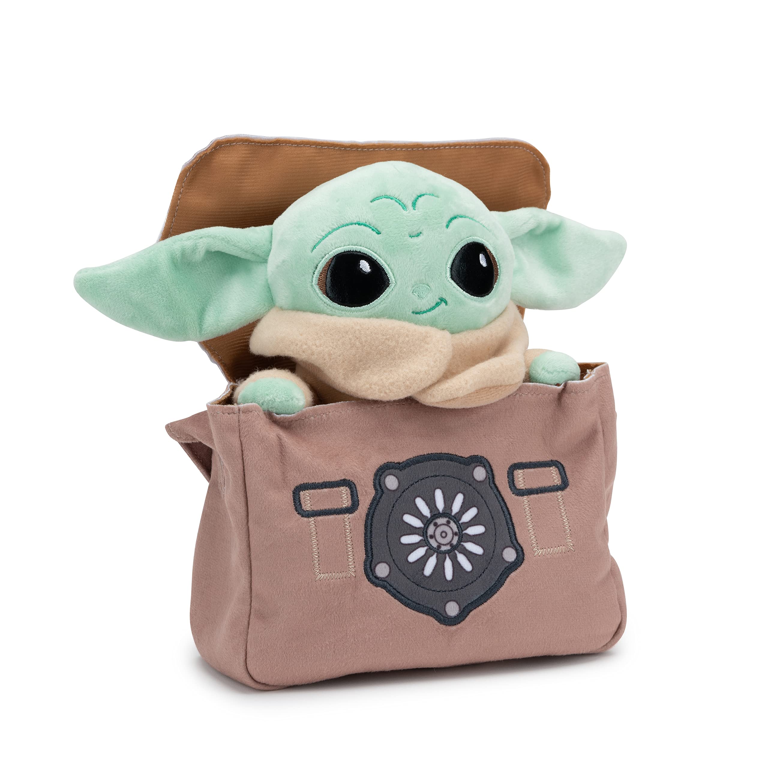 Simba Toys Grogu (Baby Yoda) The Child Plush in Carry Bag - 25cm | Official Disney Licence 5