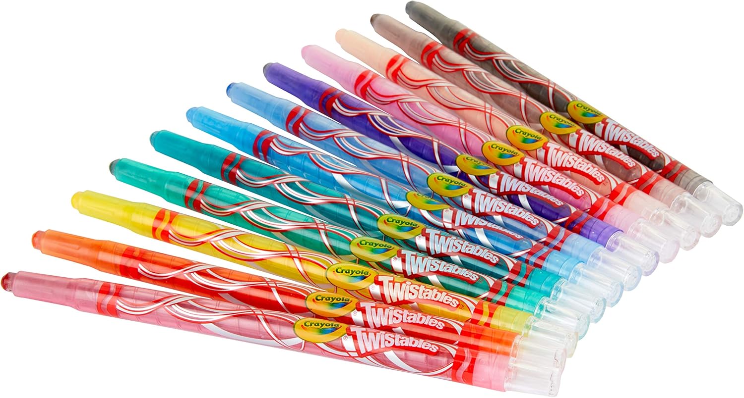 Crayola Twistables Crayons - 12 Count Multicolor Pack 4