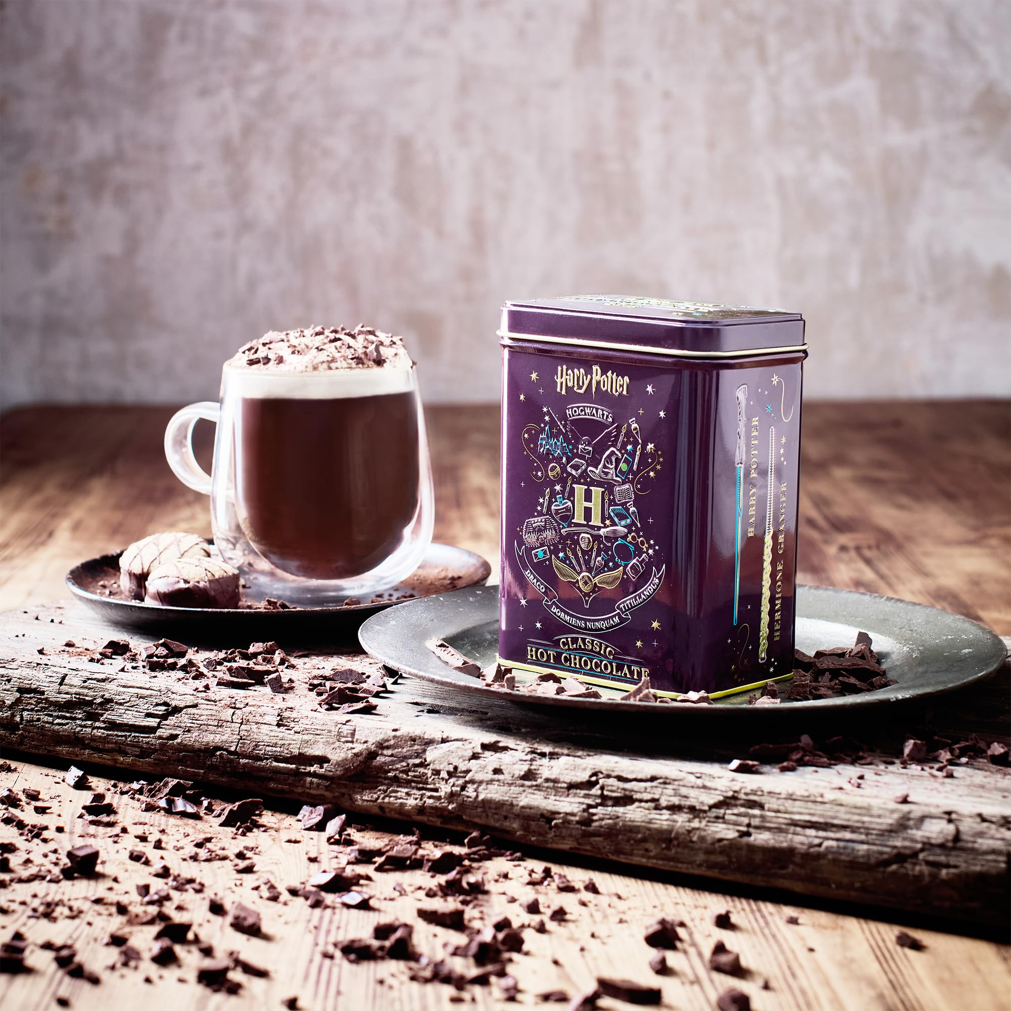 New English Teas Harry Potter Hot Chocolate Tin - Rich Powder Mix | 250g | Collectible 2