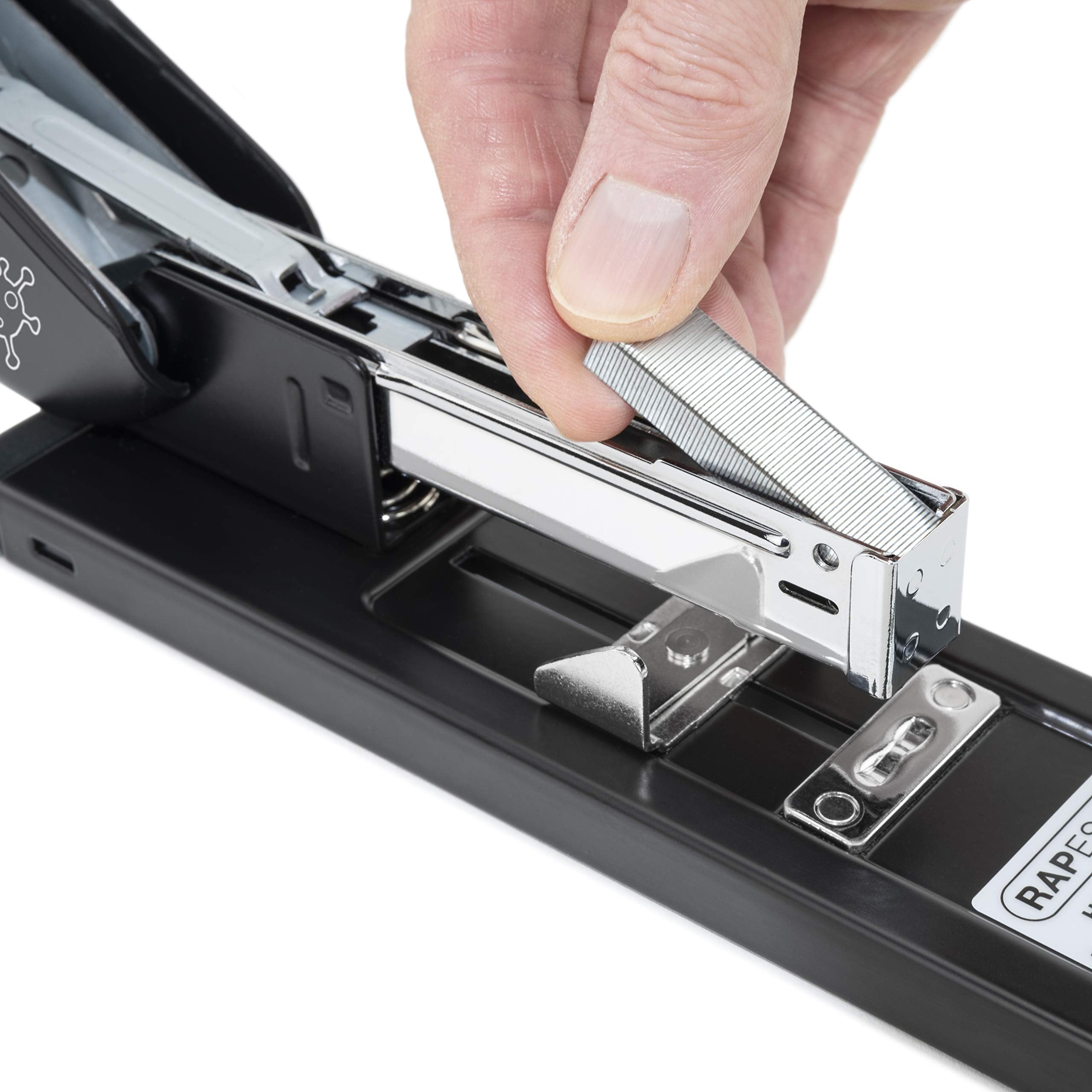 Rapesco HD-100 Heavy Duty Stapler - 100 Sheet Capacity | Black ABS & Metal Chassis 6