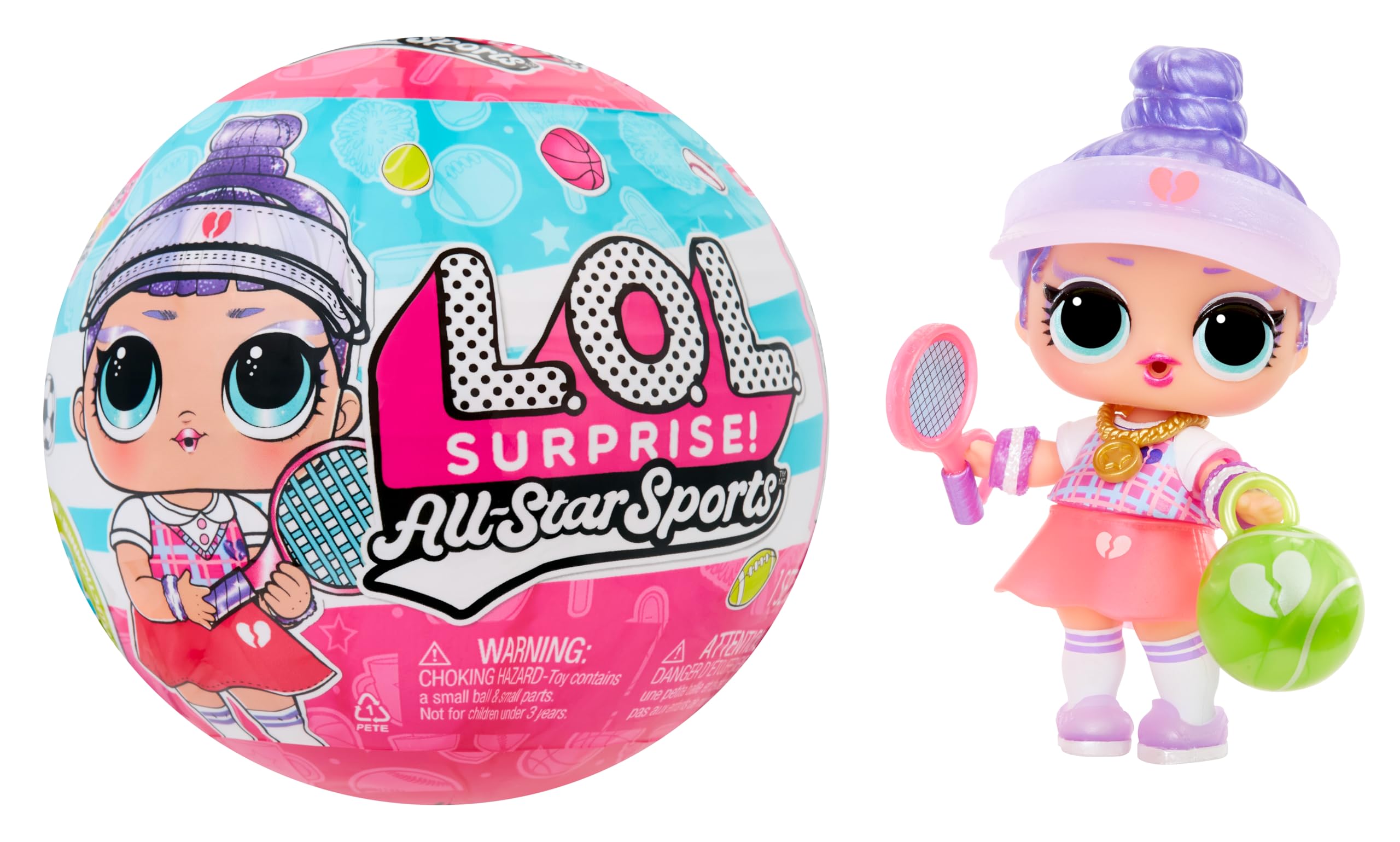 L.O.L. Surprise! All-Star Sports Vault Collection Tots - 12-Piece Doll Set with Accessories 1