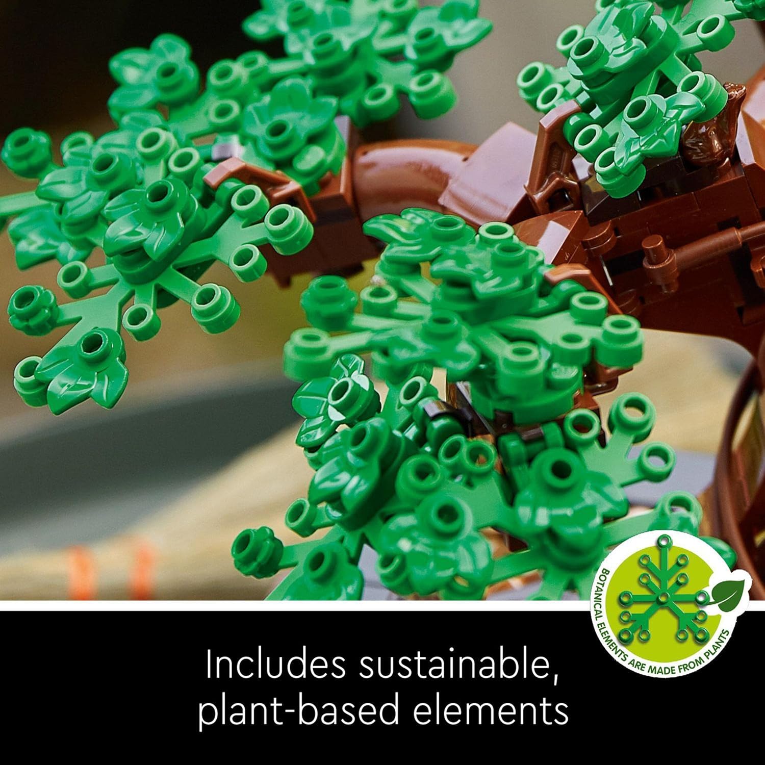 LEGO 10281 Icons Bonsai Tree Building Set - Cherry Blossom & Green Leaves for Adults 7