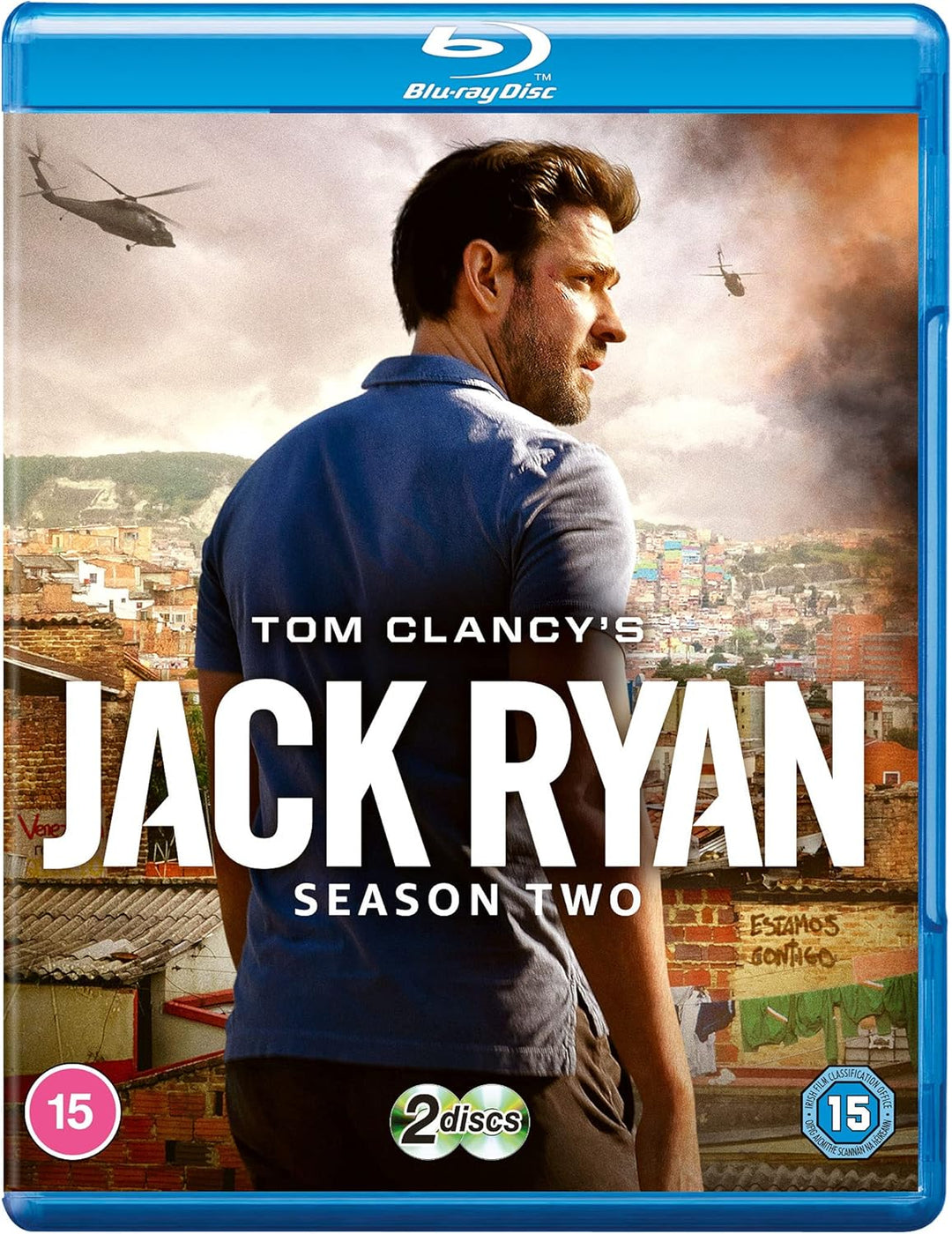 Jack Ryan Season 2 DVD & Blu-ray - Thrilling CIA Action Series Starring John Krasinski