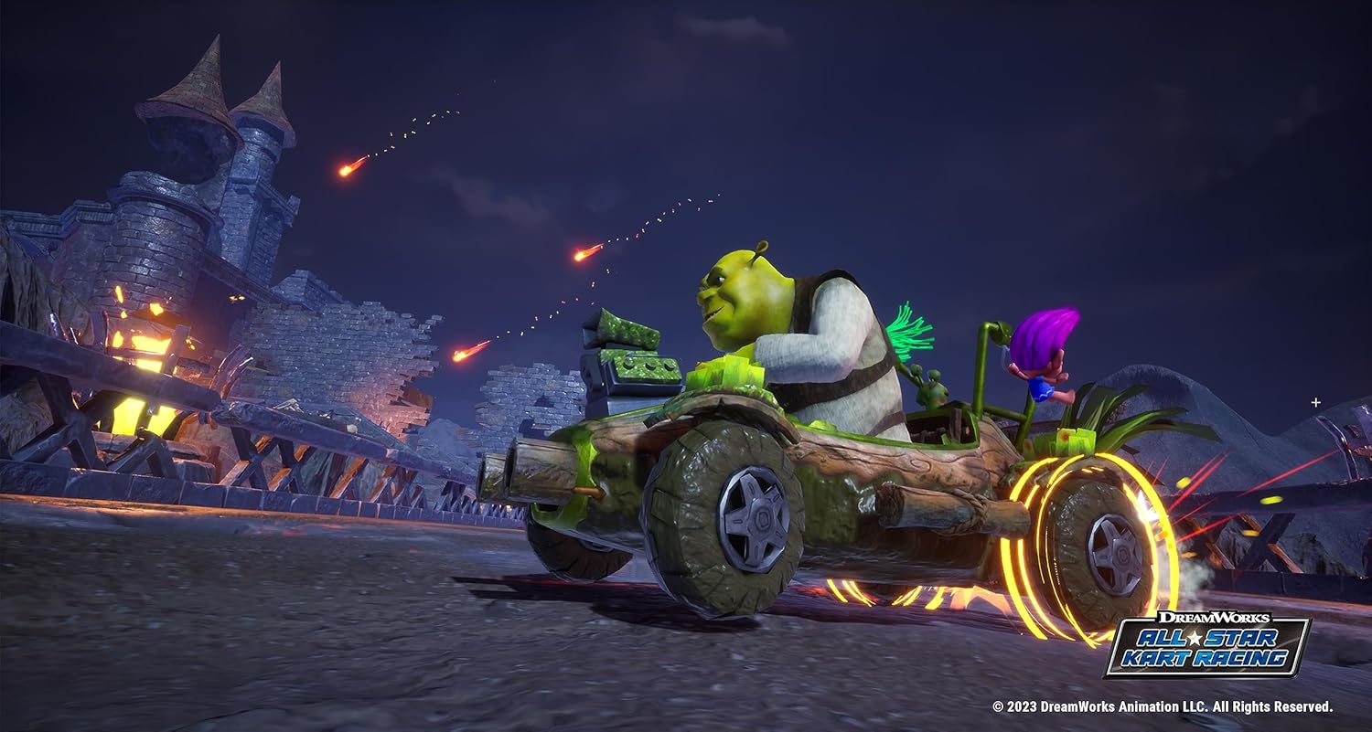 DreamWorks All-Star Kart Racing - Shrek, Po, Puss in Boots & Friends Racing Game (Nintendo Switch) 4