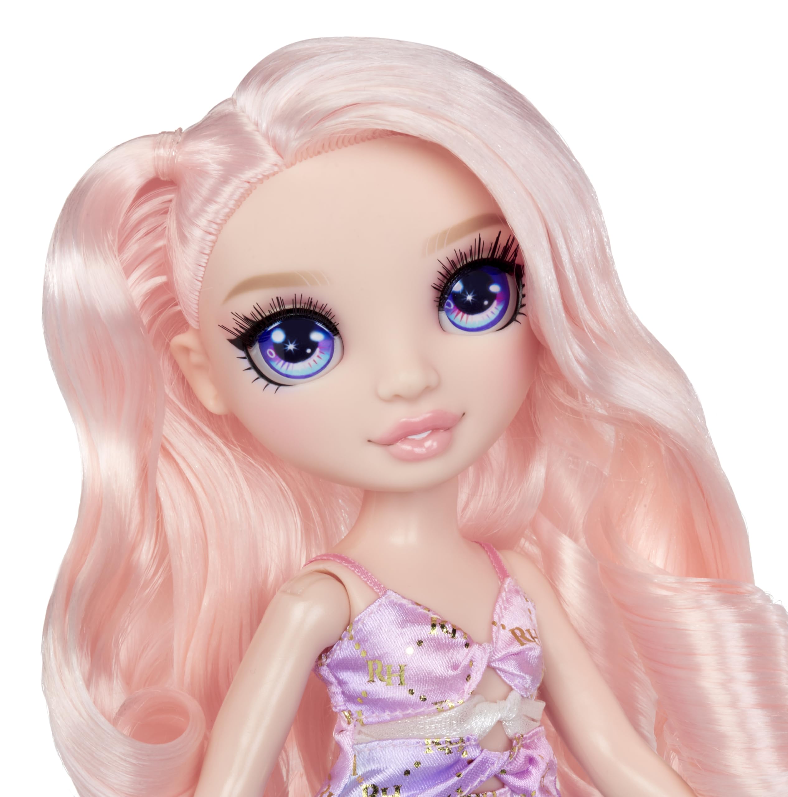 Rainbow High Bella Chic Pink Fashion Doll with Statement Outfit & Handbag 6