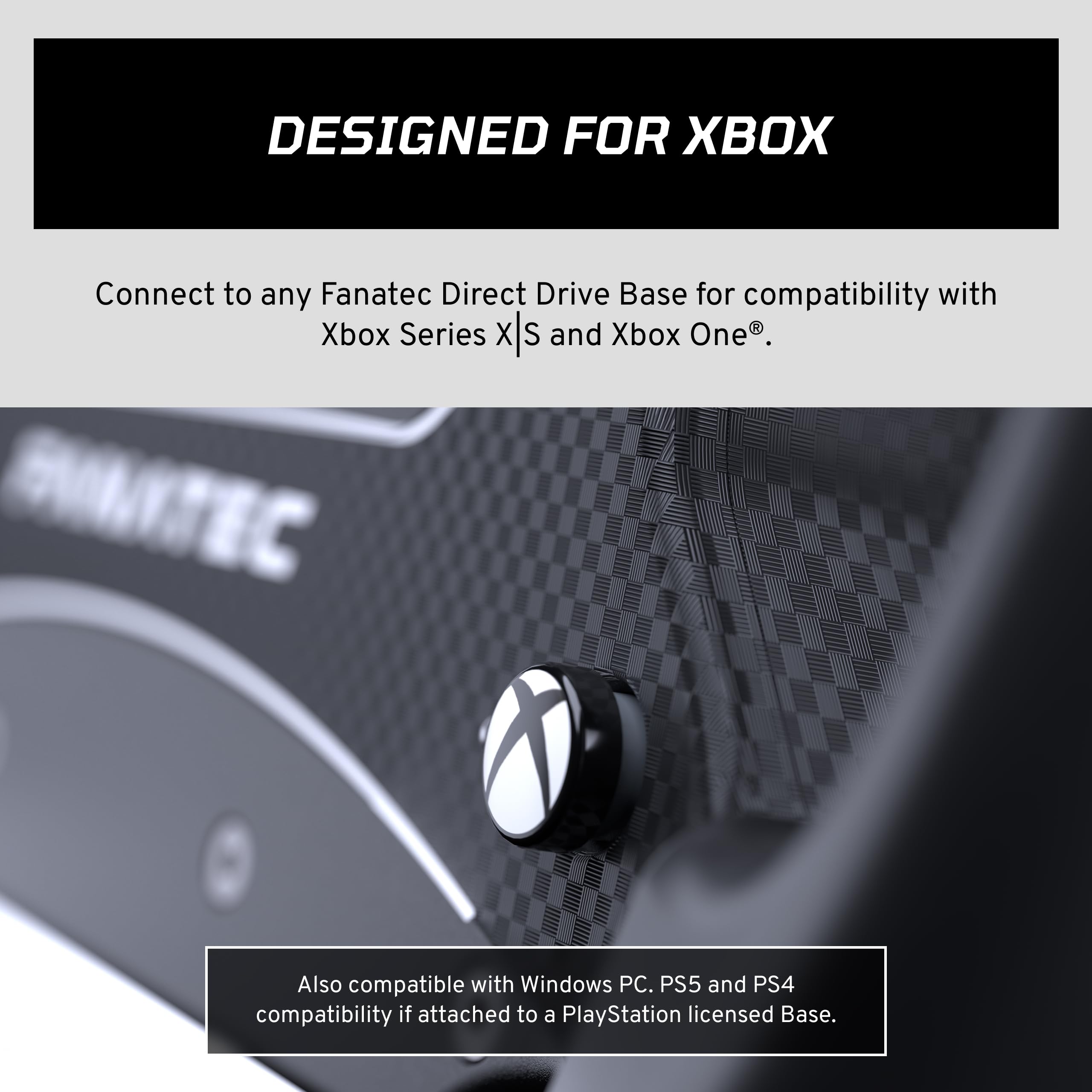 Fanatec CSL Steering Wheel GT3 - Full-Size 300mm, Xbox Licensed, Magnetic Shifters