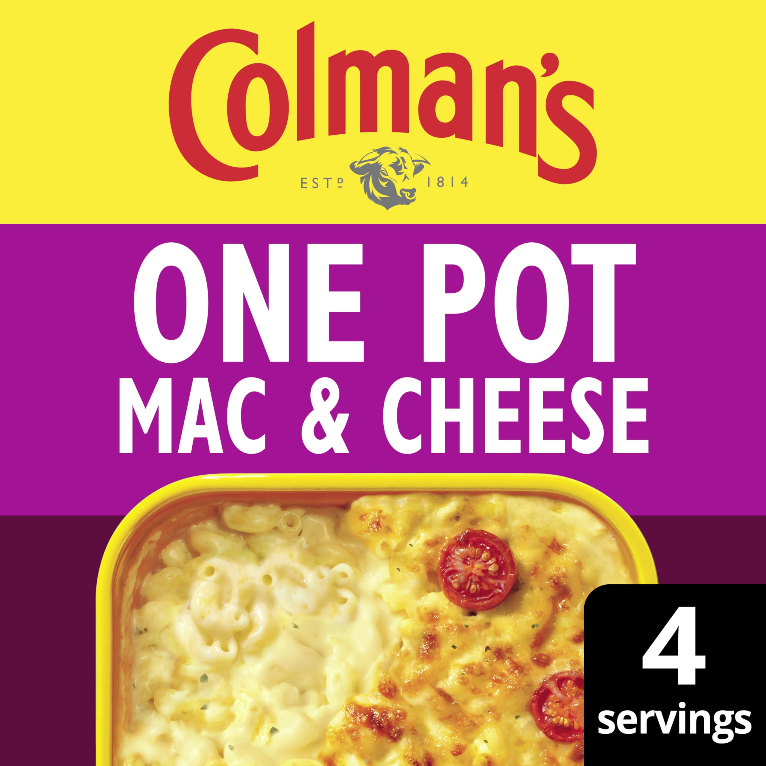 Colman's One Pot Mac and Cheese Meal Maker Mix - 4 Servings | 40g