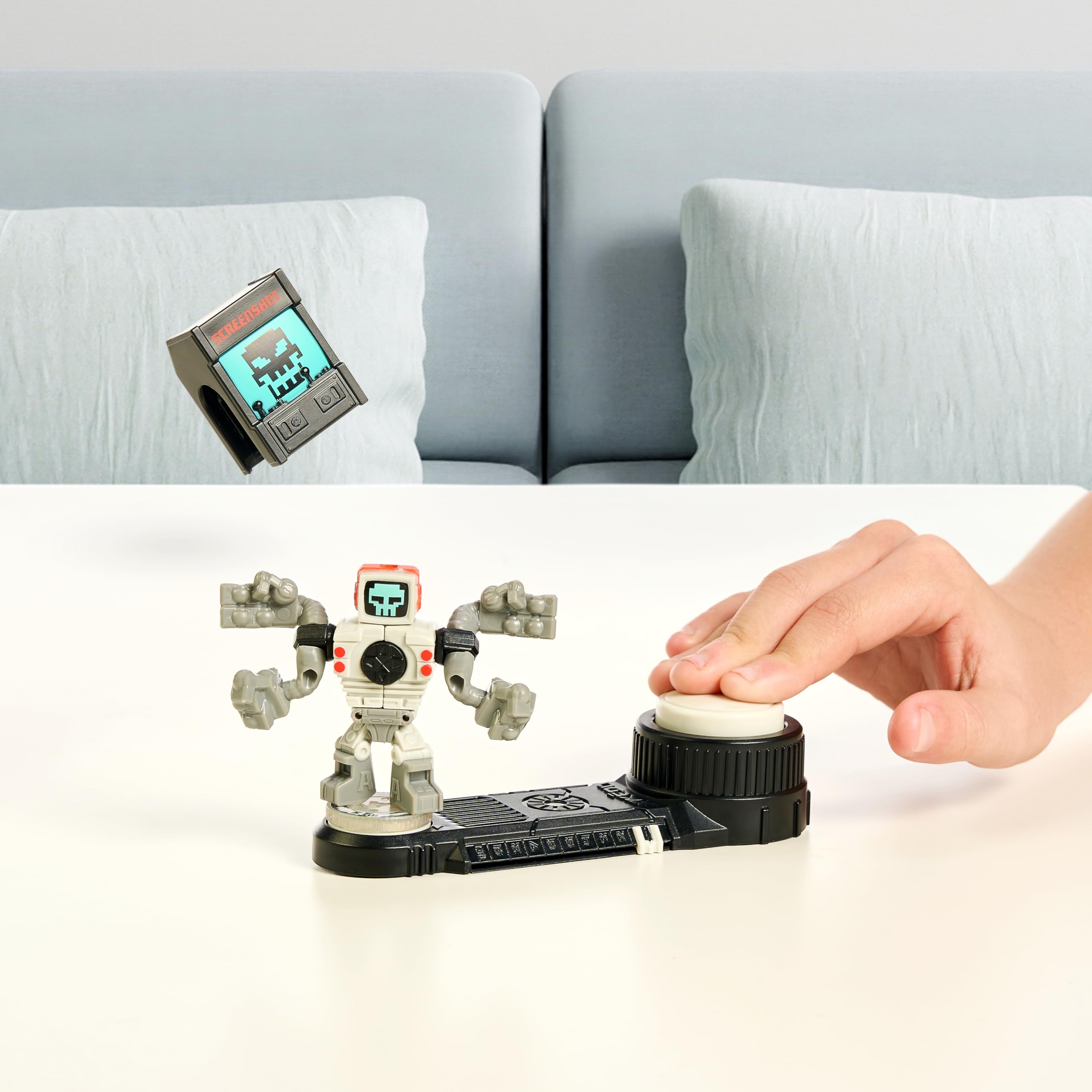 Legends of Akedo Powerstorm Bucktooth – Mini-Kampfkrieger mit Doppelschlag-Rüstung 5