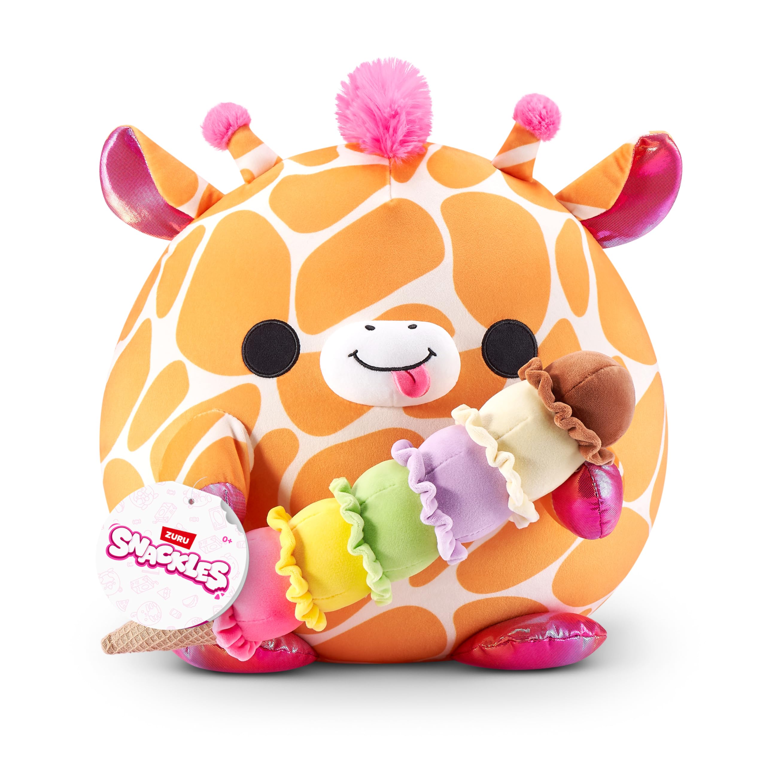 Snackles 14-inch Non-Licensed Series 1 Plush Doll - LOLA by ZURU, Soft Huggable Collectible 1