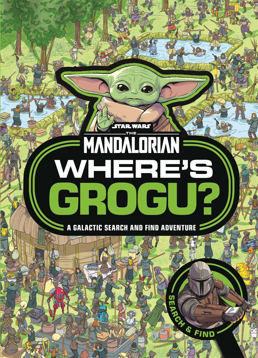 Studio Press Where's Grogu?: A Star Wars: The Mandalorian Search and Find Activity Book | Paperback | English 1