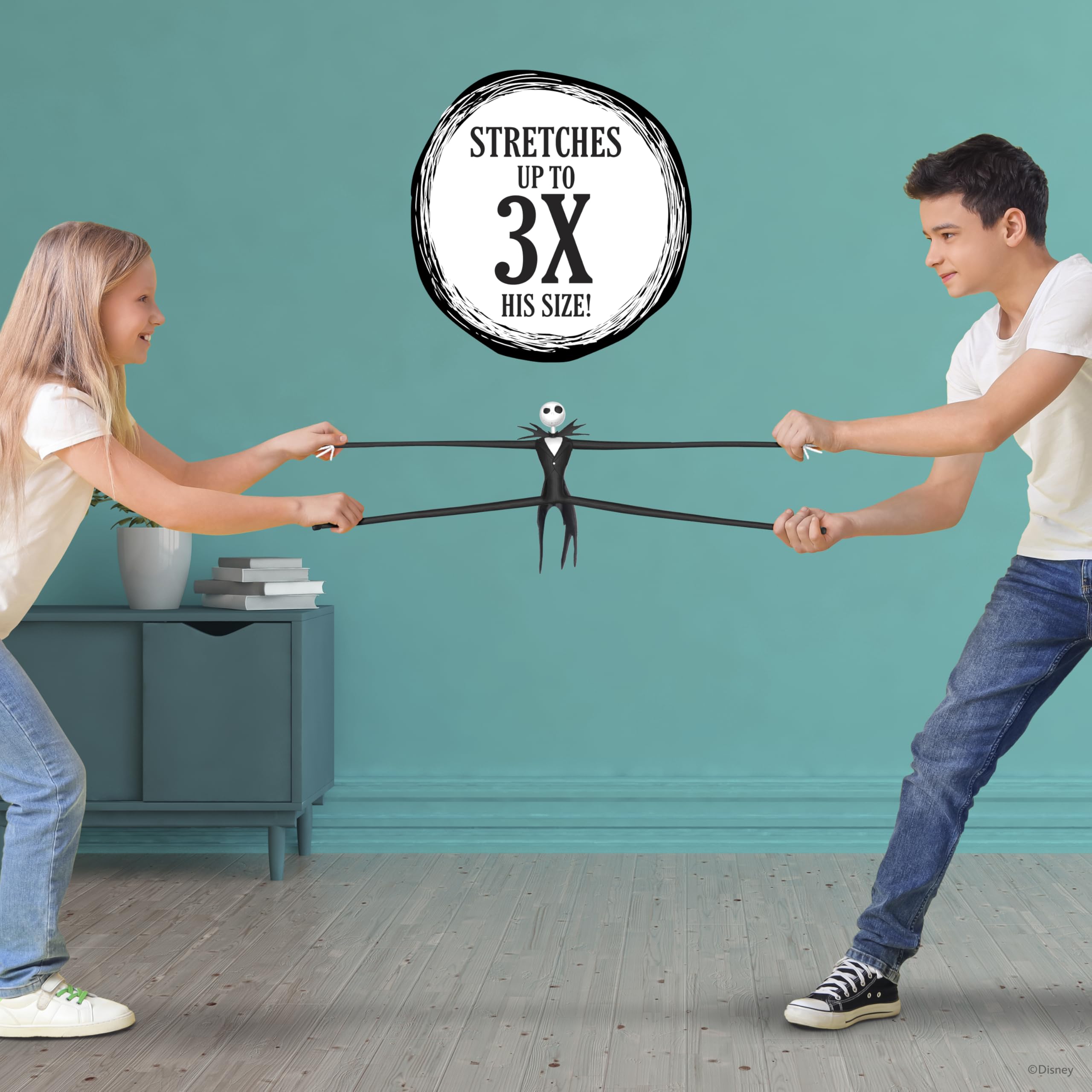 WOW! Stuff Disney The Nightmare Before Christmas Stretchy Jack Skellington - Super Stretchy Fun for Kids & Collectors 6