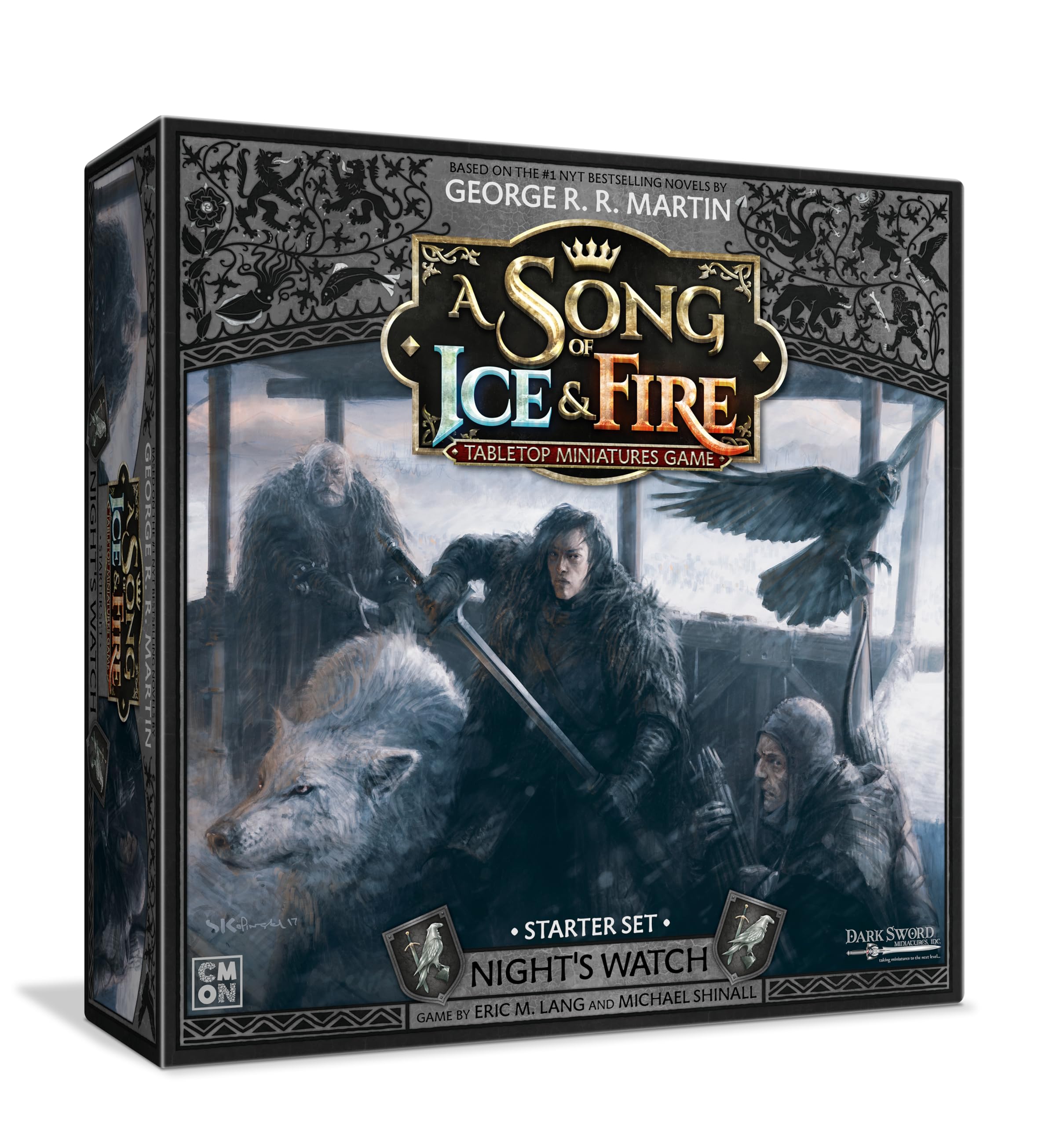 CMON A Song of Ice and Fire Night's Watch Starter Set Miniature Game 1