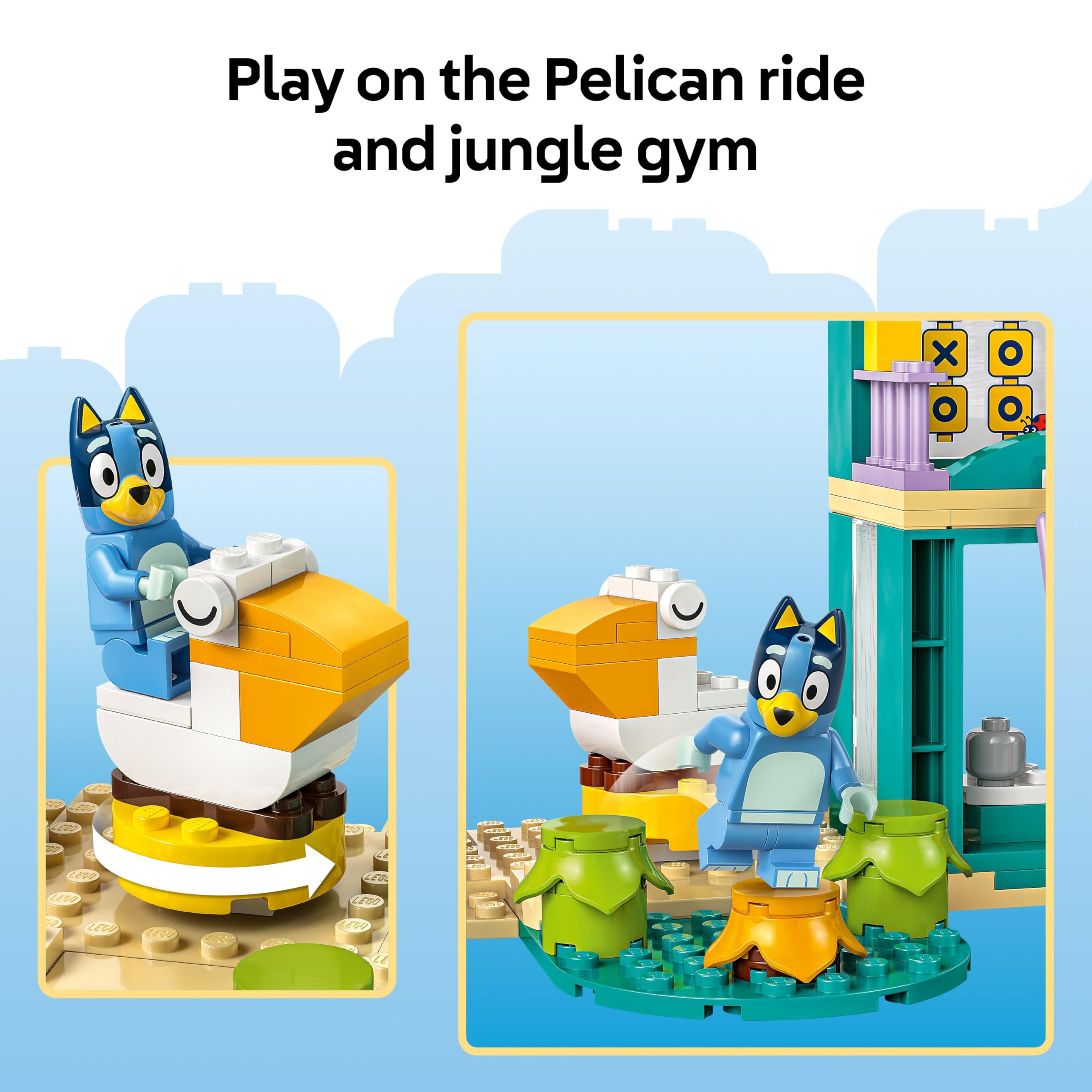 LEGO Bluey Playground Fun with Bluey and Chloe Building Set | Ages 4+ | Model 11201 5