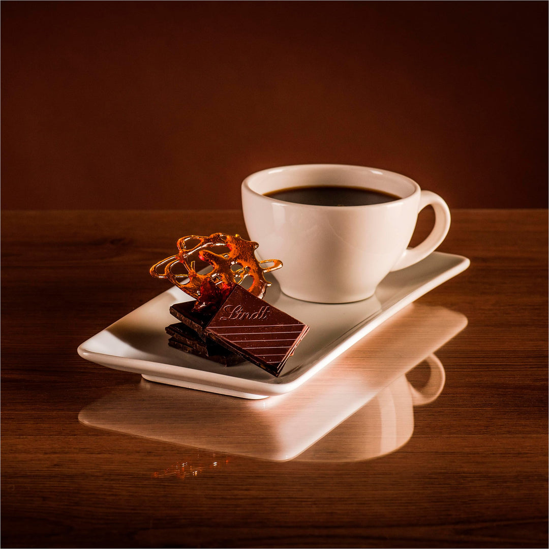 Lindt Excellence Dark Caramel Chocolate Bar with a Touch of Sea Salt - 100g