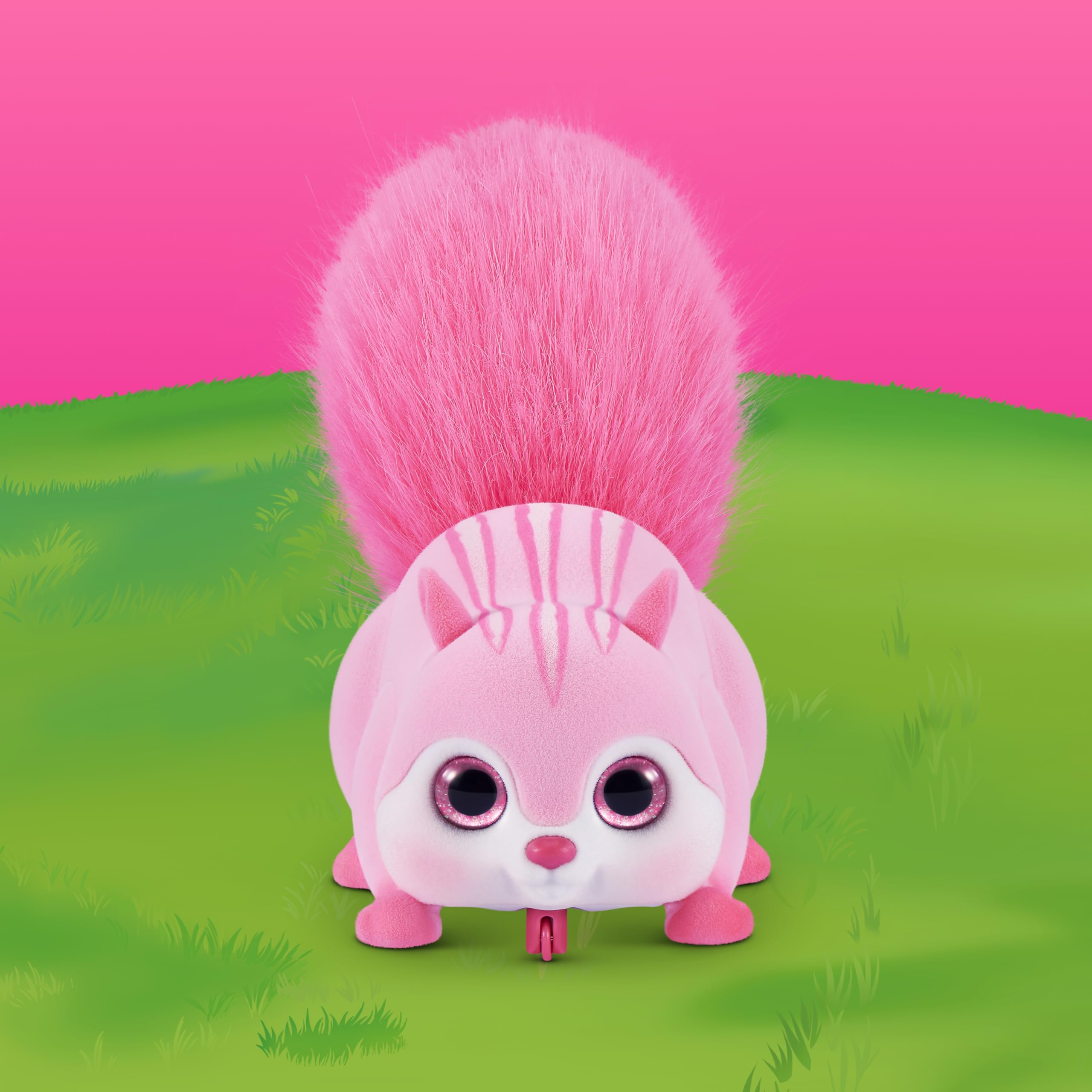 Pets Alive Scurry'n Squirrel - Interactive Robotic Pet Toy | Ages 2+ | Pink 6
