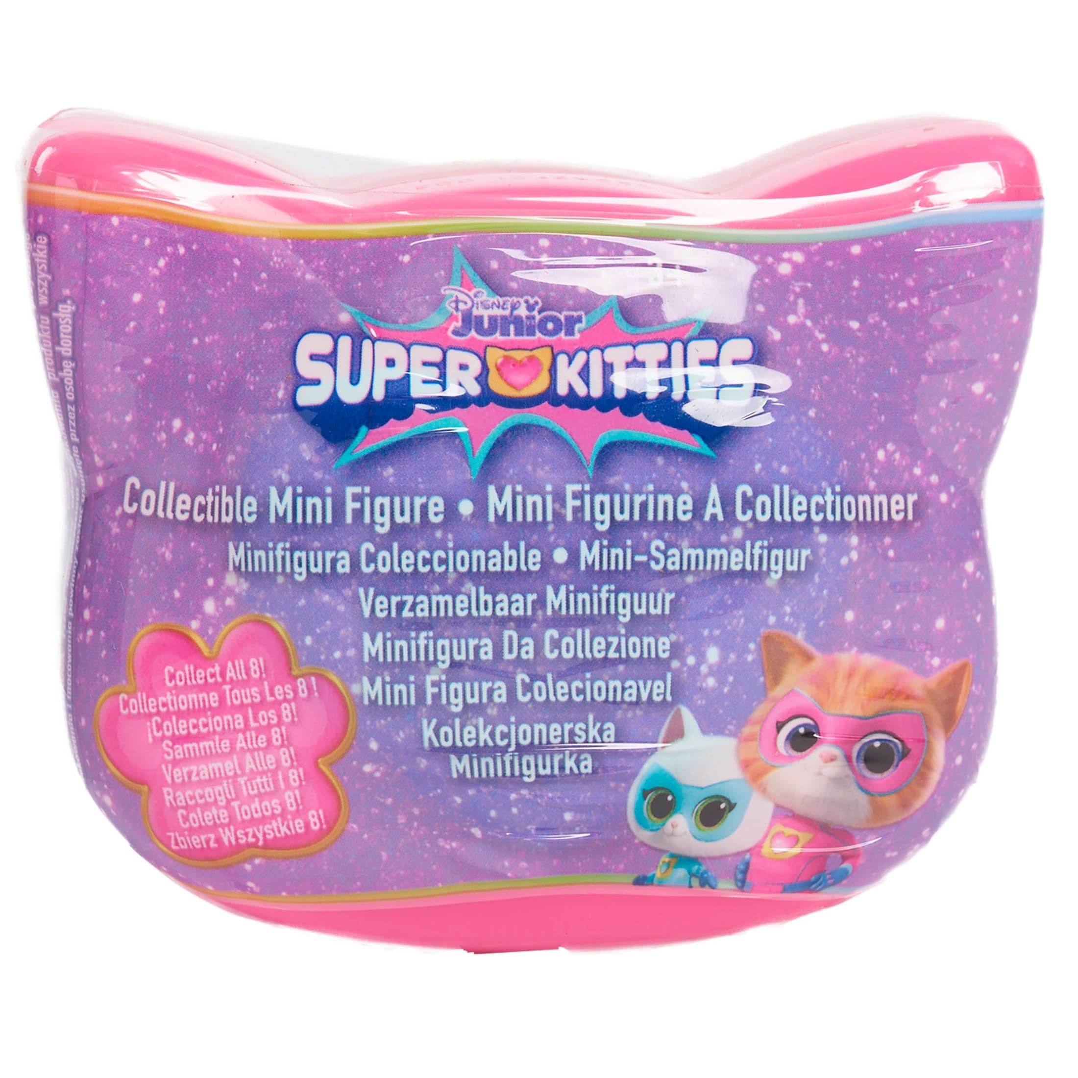 Just Play Disney Junior SuperKitties Collectible Figures Series 1, Ages 3+ 4