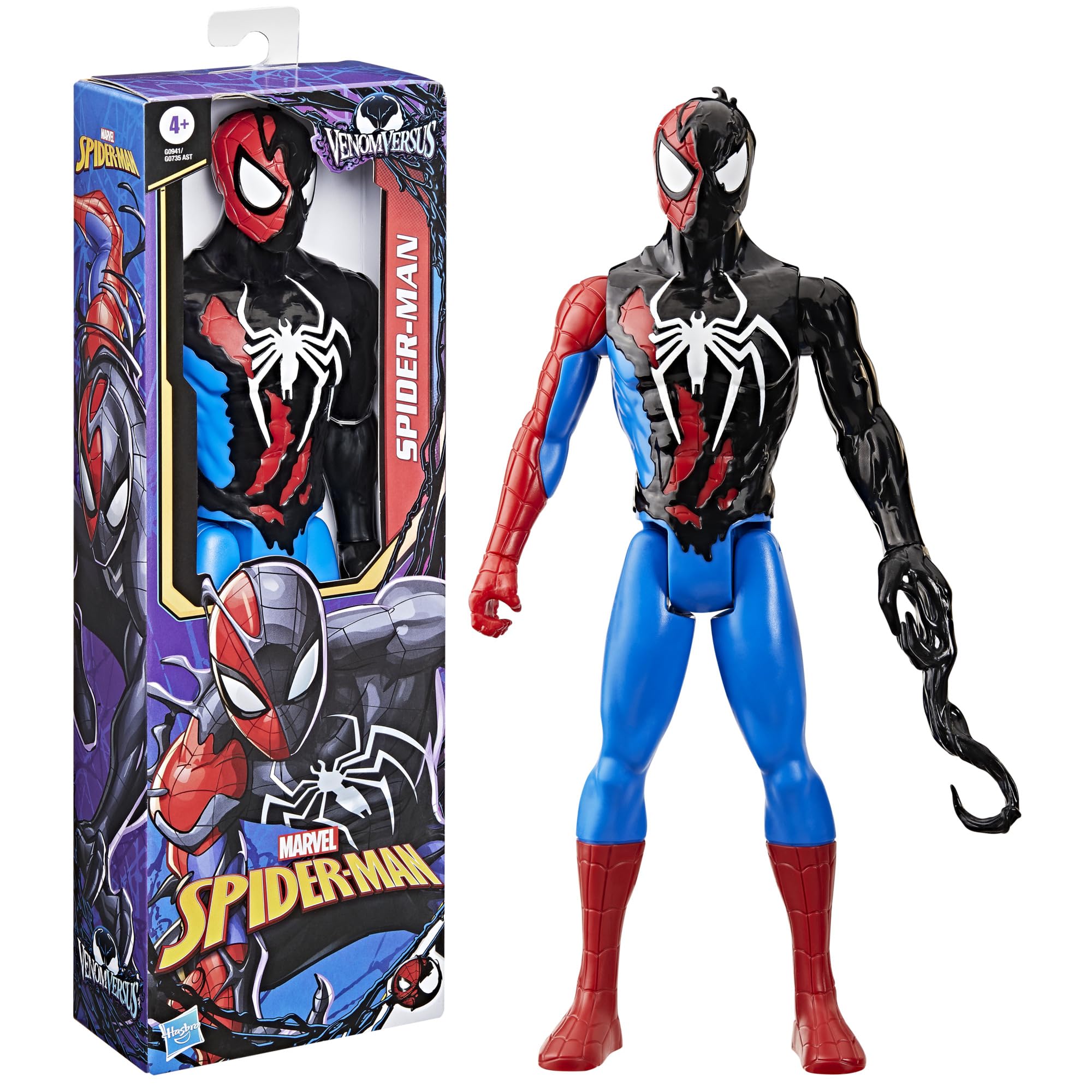 SPIDER-MAN VenomVersus Titan Hero Series Action Figure - 12 Inch, Ages 4+ 3